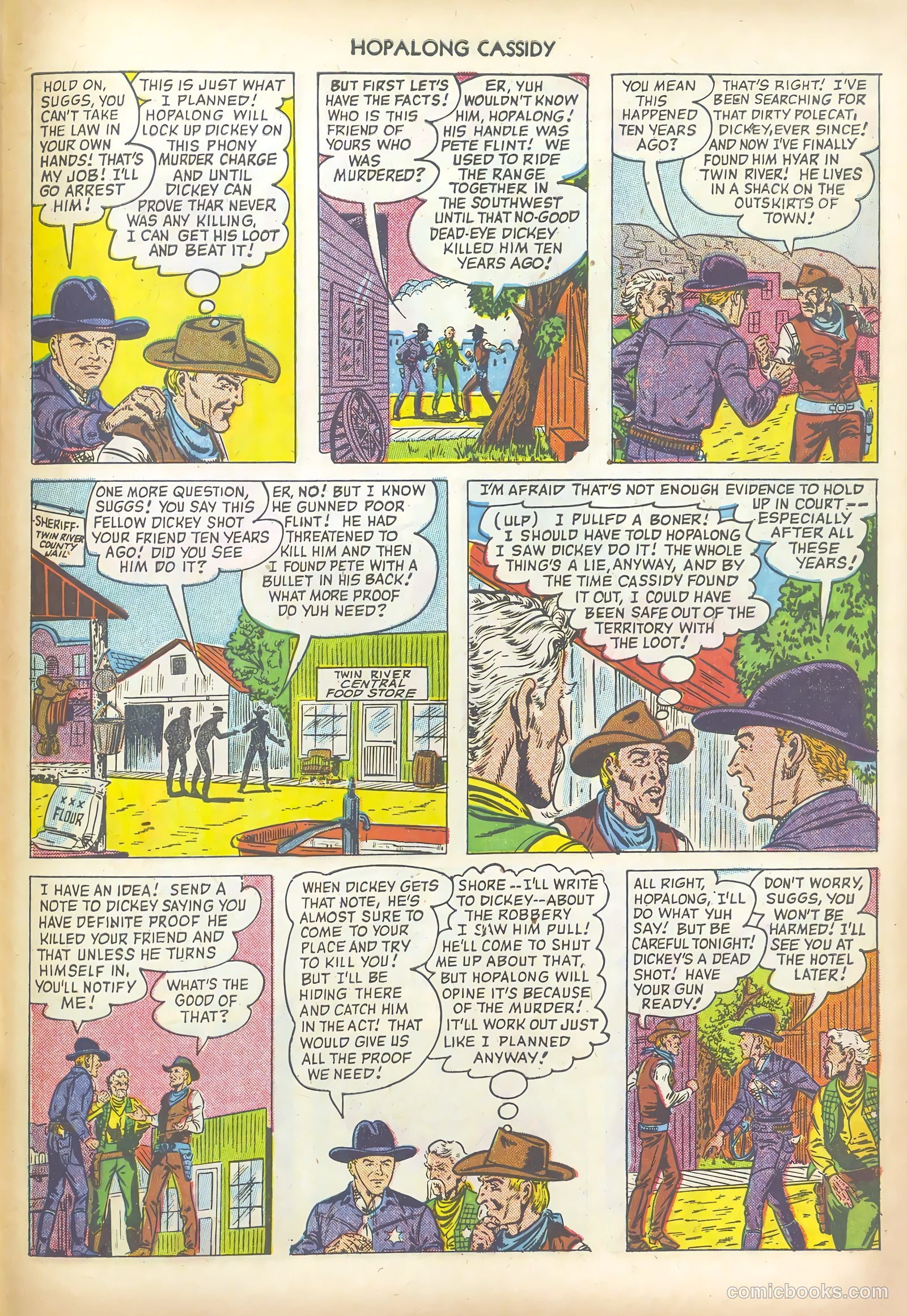 Hopalong Cassidy #68 — page 31 of 36