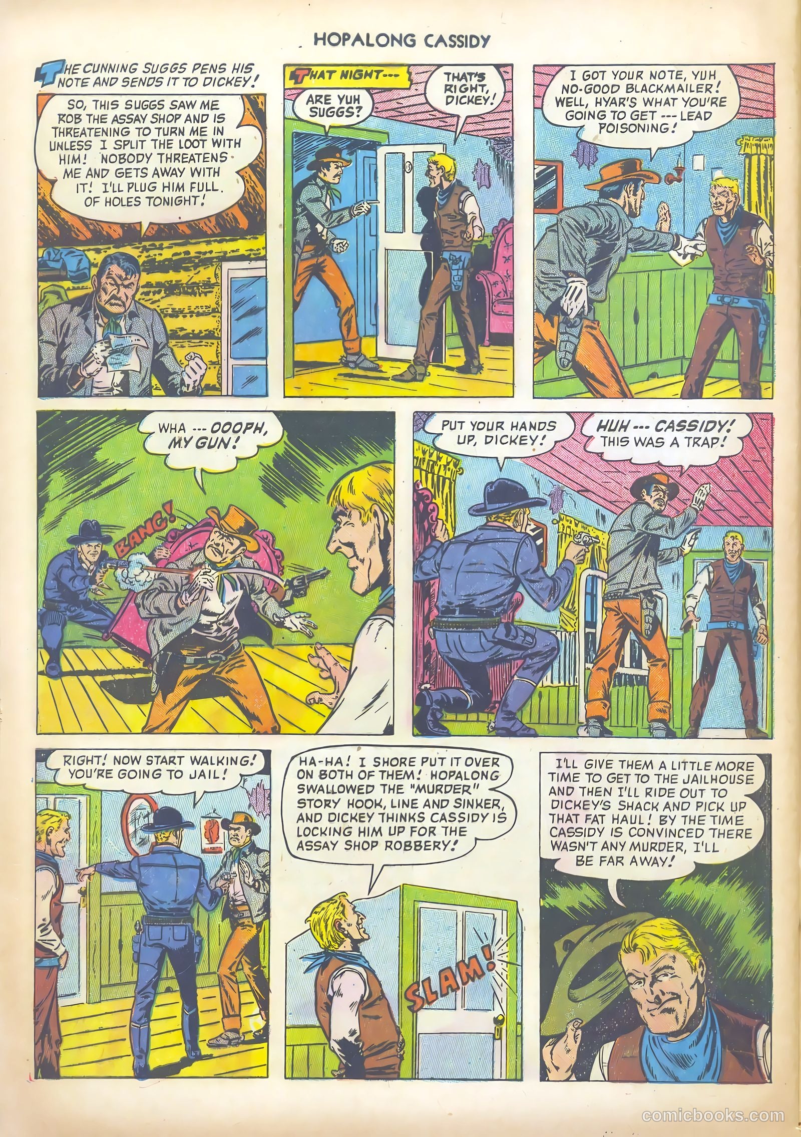 Hopalong Cassidy #68 — page 32 of 36