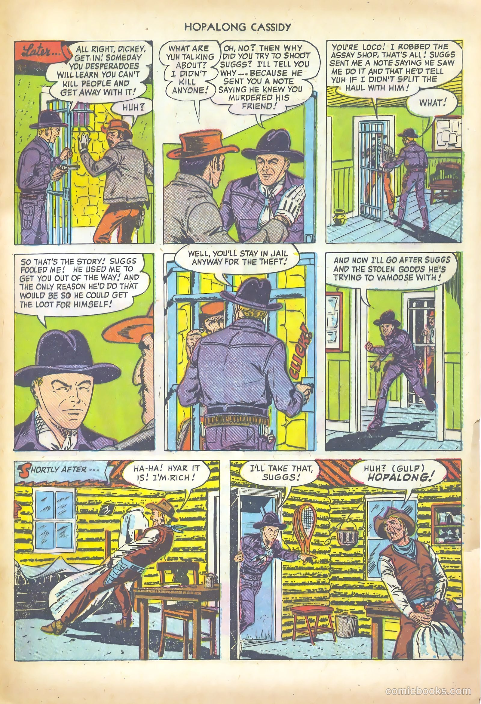 Hopalong Cassidy #68 — page 33 of 36