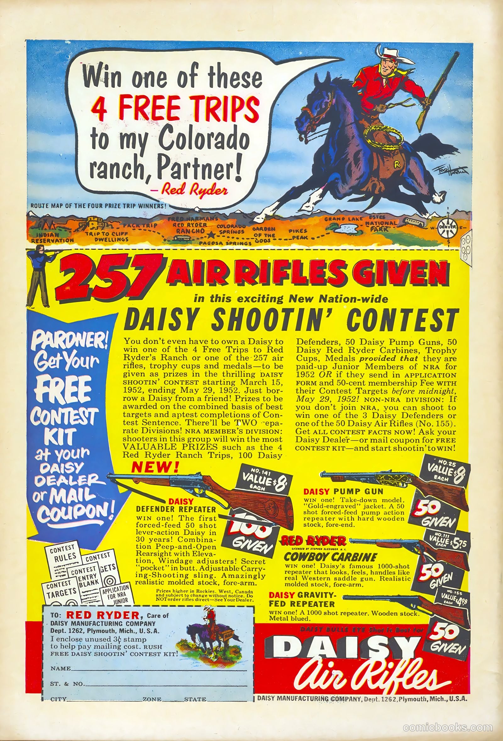 Hopalong Cassidy #68 — page 36 of 36