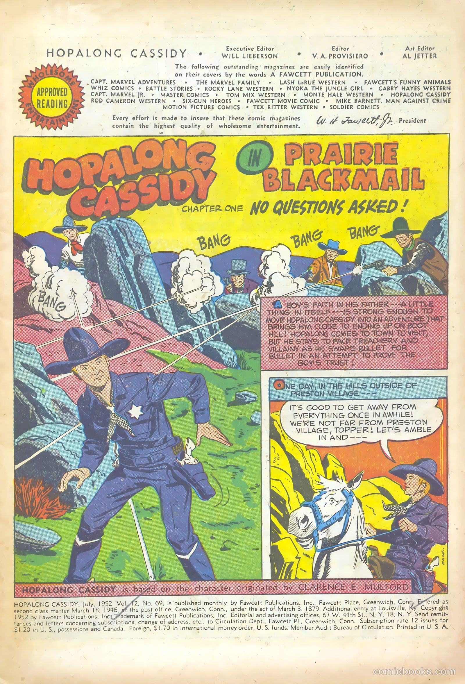 Hopalong Cassidy #69 — page 3 of 36