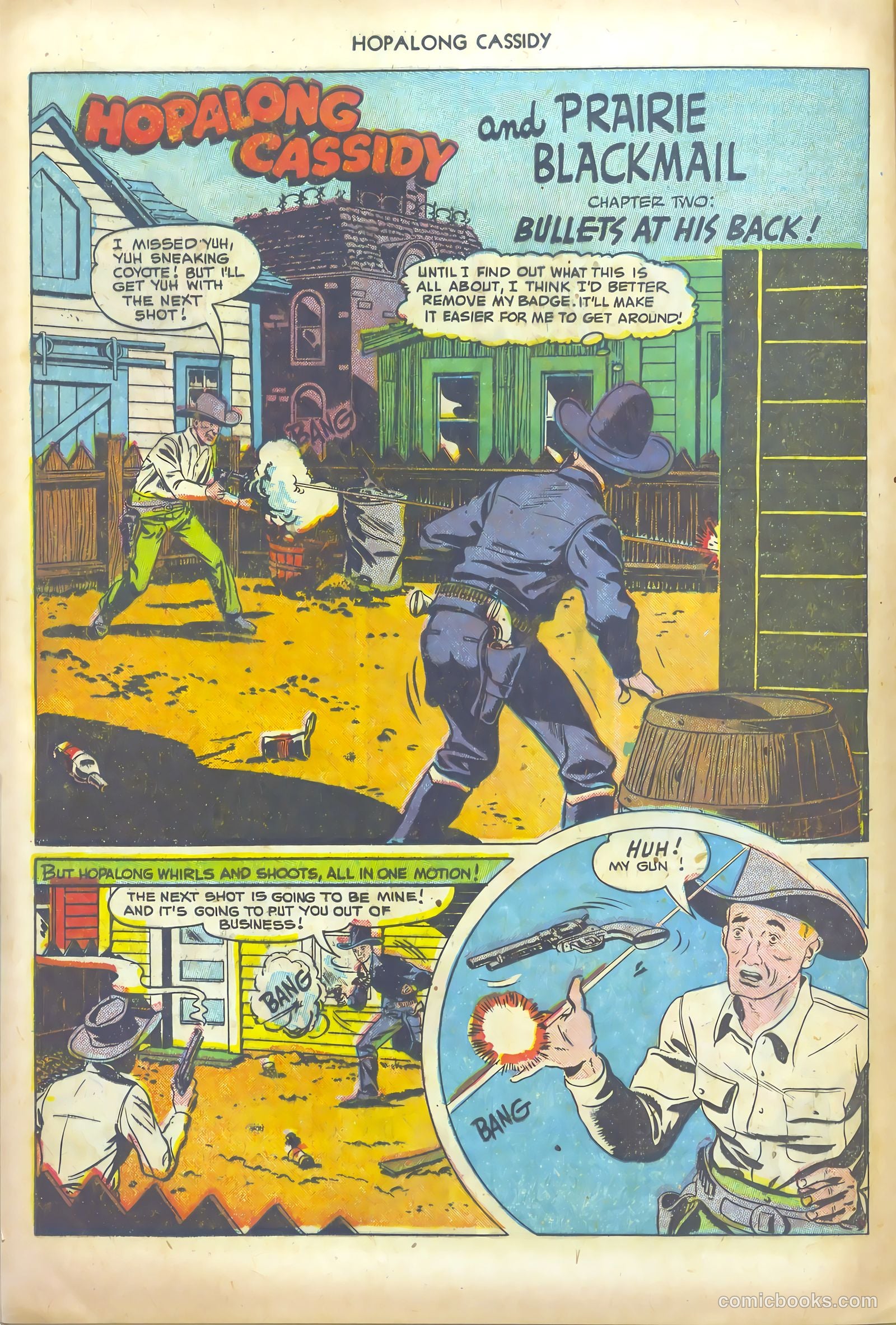 Hopalong Cassidy #69 — page 16 of 36