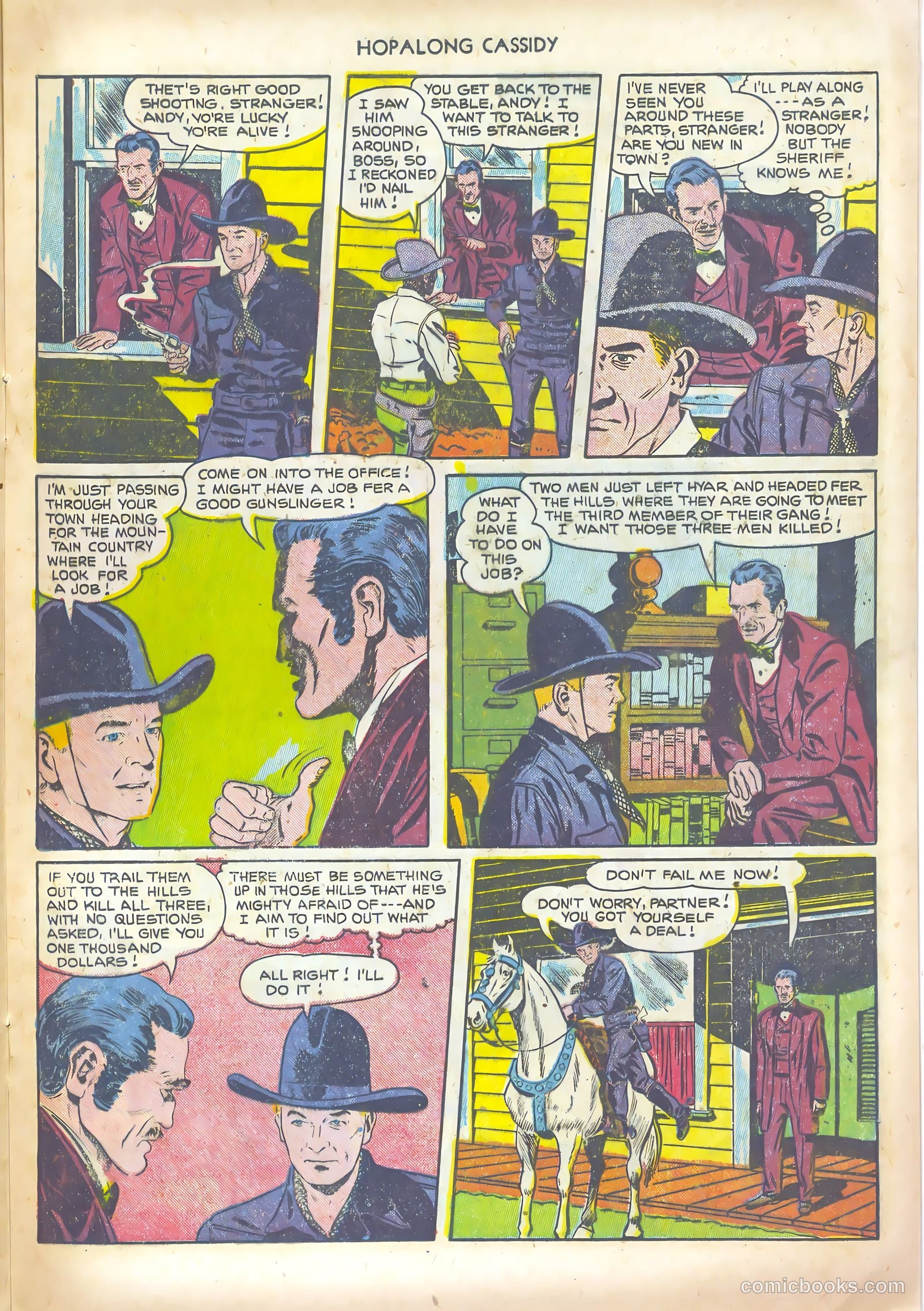Hopalong Cassidy #69 — page 17 of 36