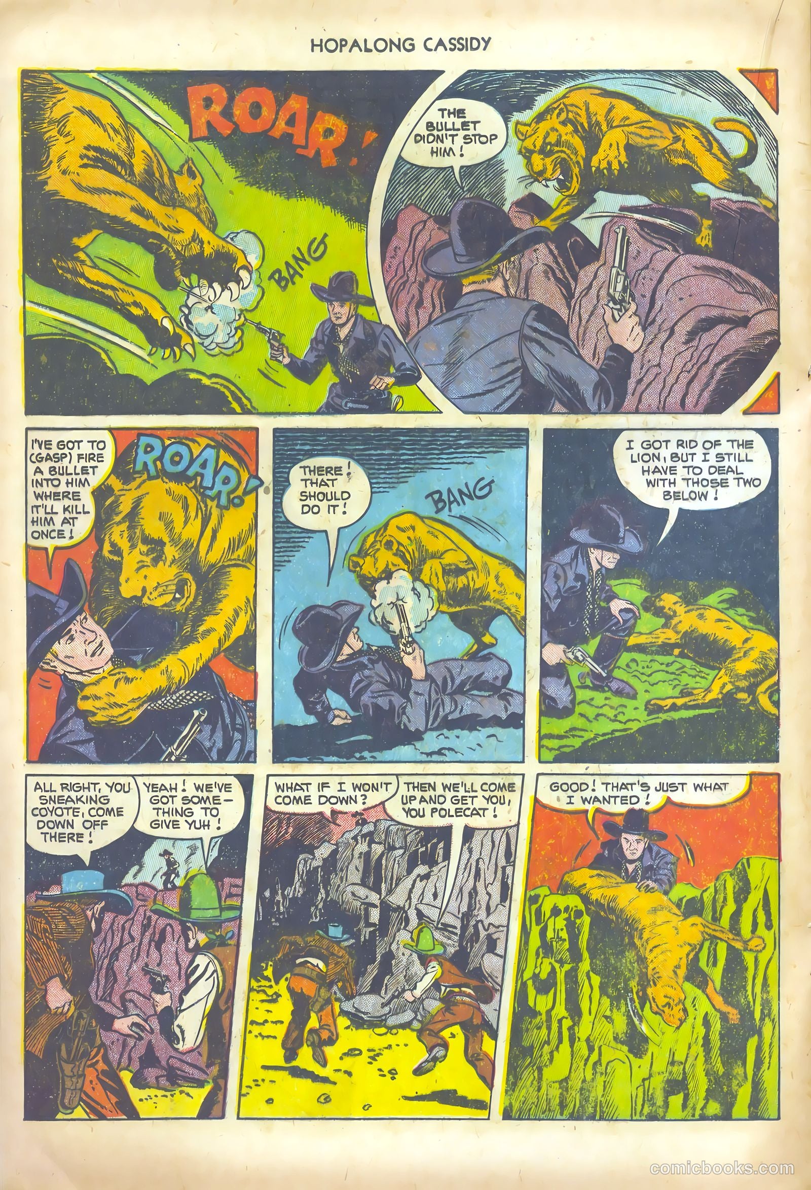 Hopalong Cassidy #69 — page 20 of 36