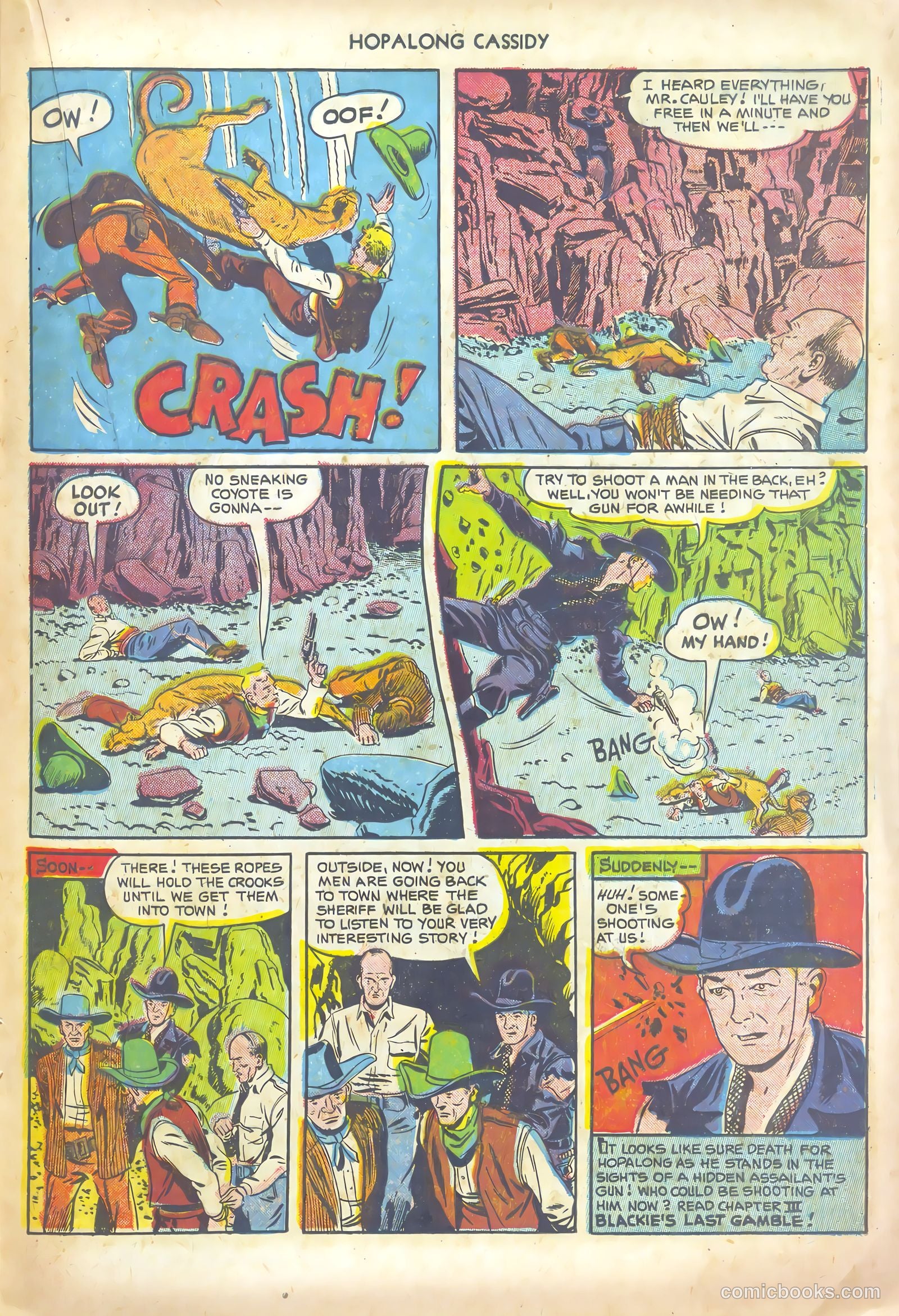 Hopalong Cassidy #69 — page 21 of 36