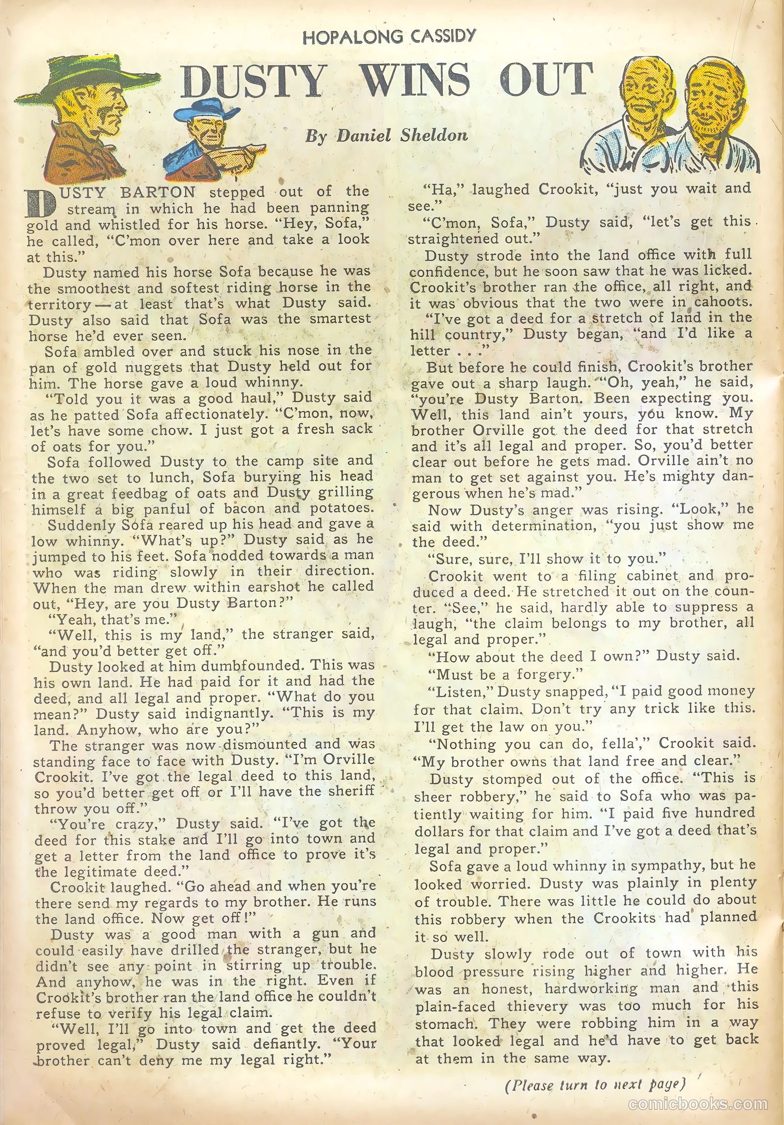 Hopalong Cassidy #69 — page 22 of 36