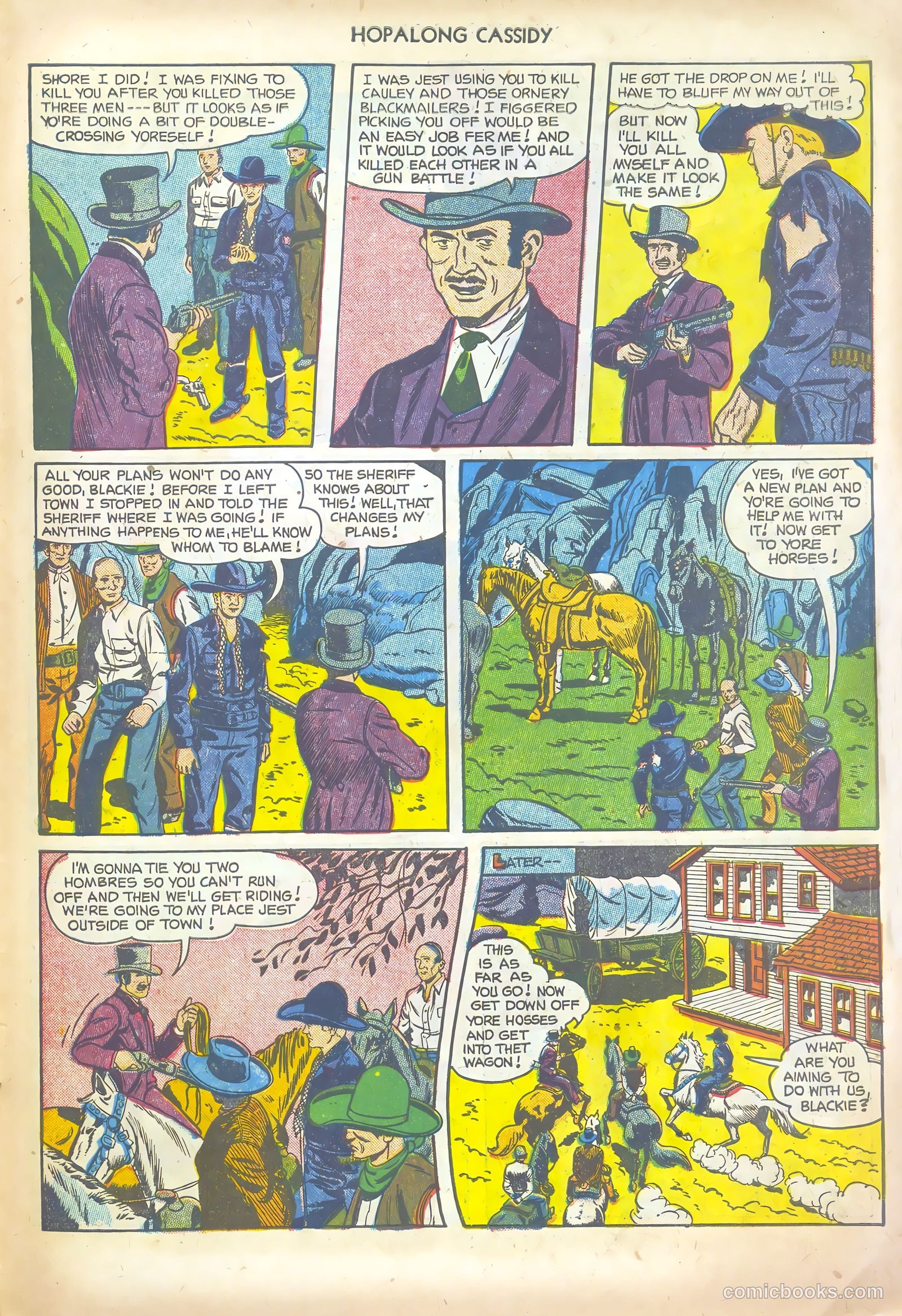 Hopalong Cassidy #69 — page 27 of 36