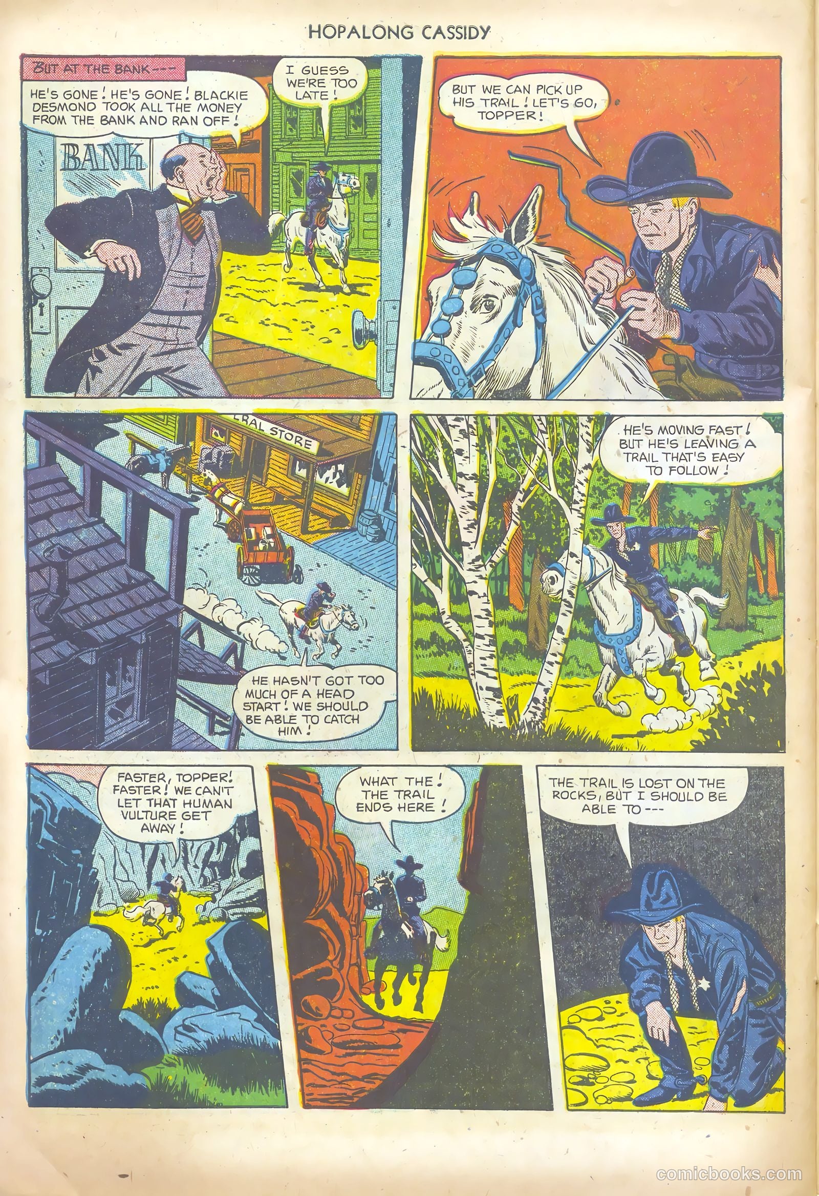 Hopalong Cassidy #69 — page 30 of 36