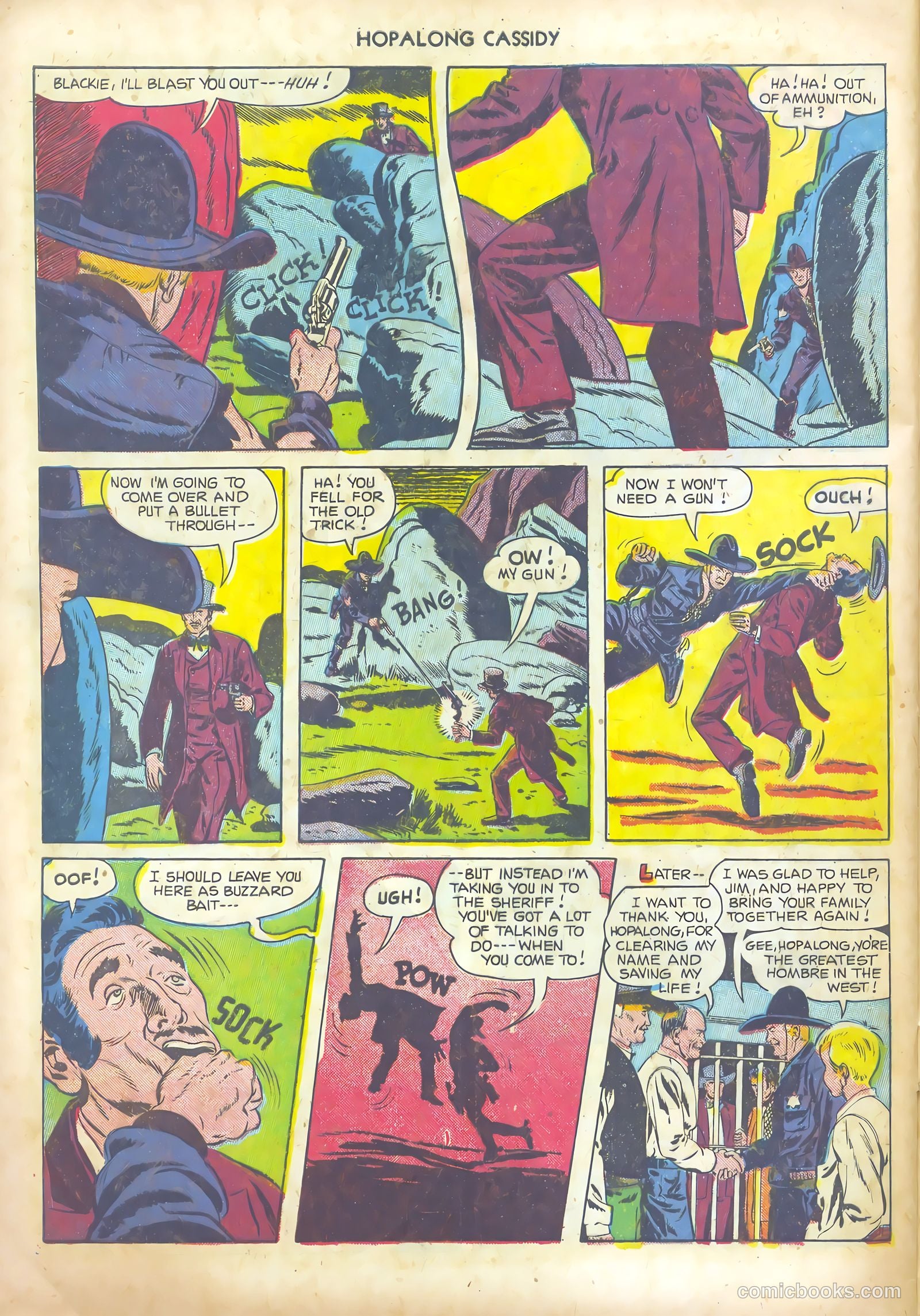 Hopalong Cassidy #69 — page 32 of 36