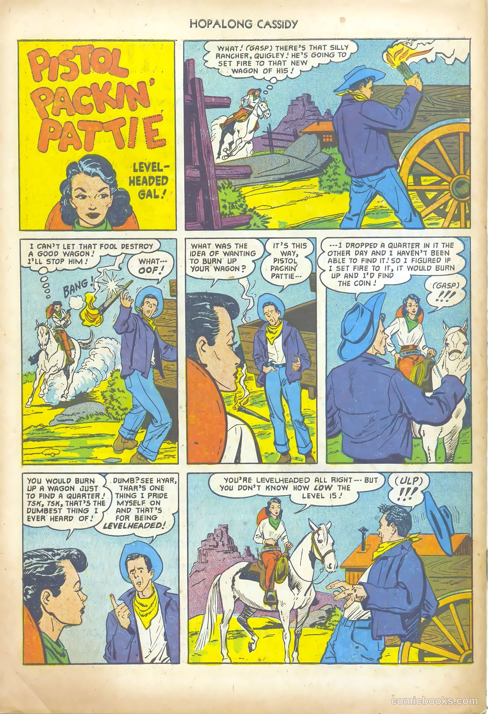 Hopalong Cassidy #69 — page 34 of 36