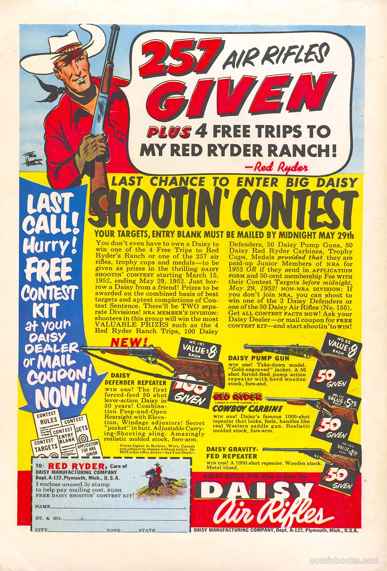 Hopalong Cassidy #69 — page 36 of 36