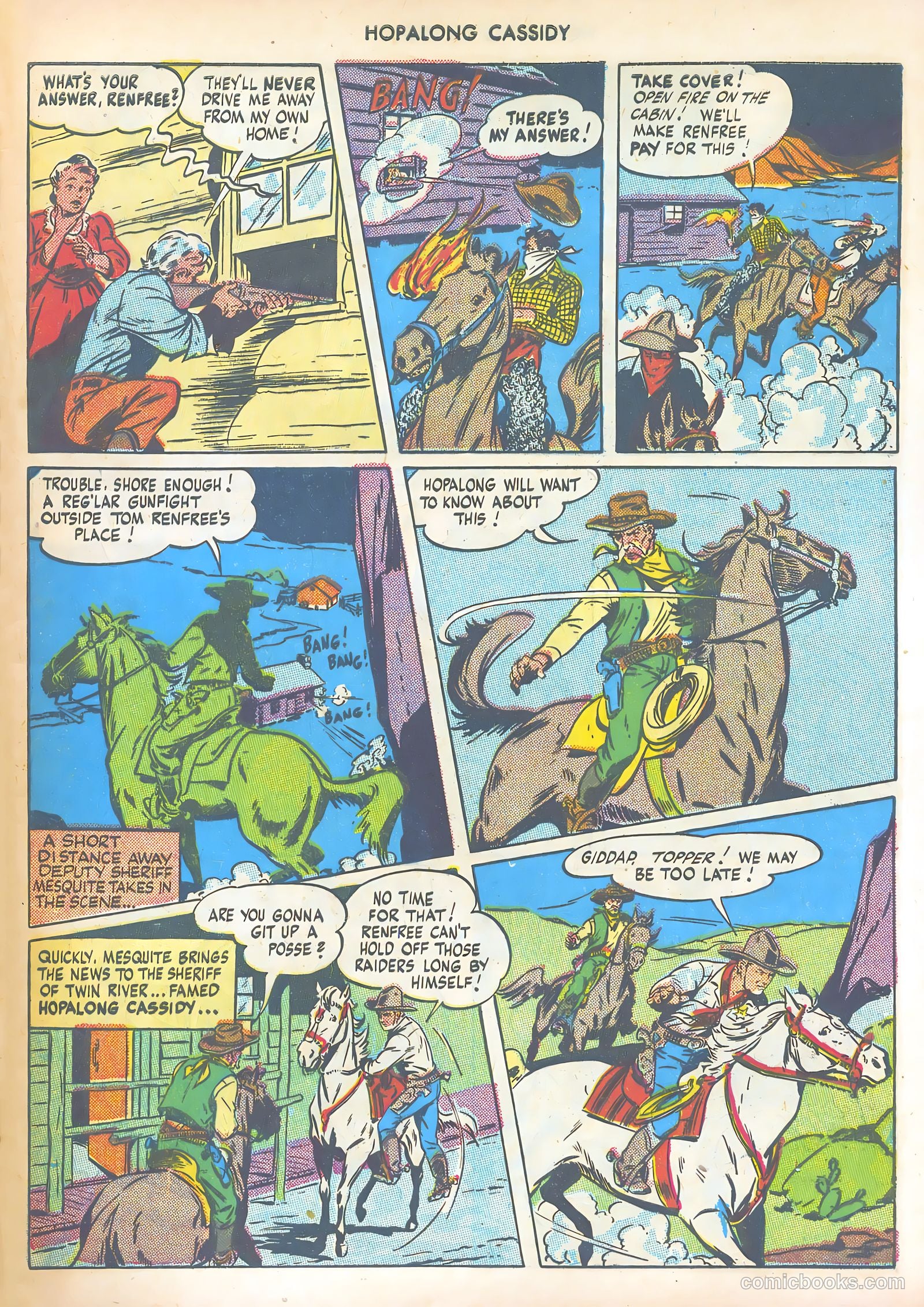 Hopalong Cassidy #7 — page 5 of 52