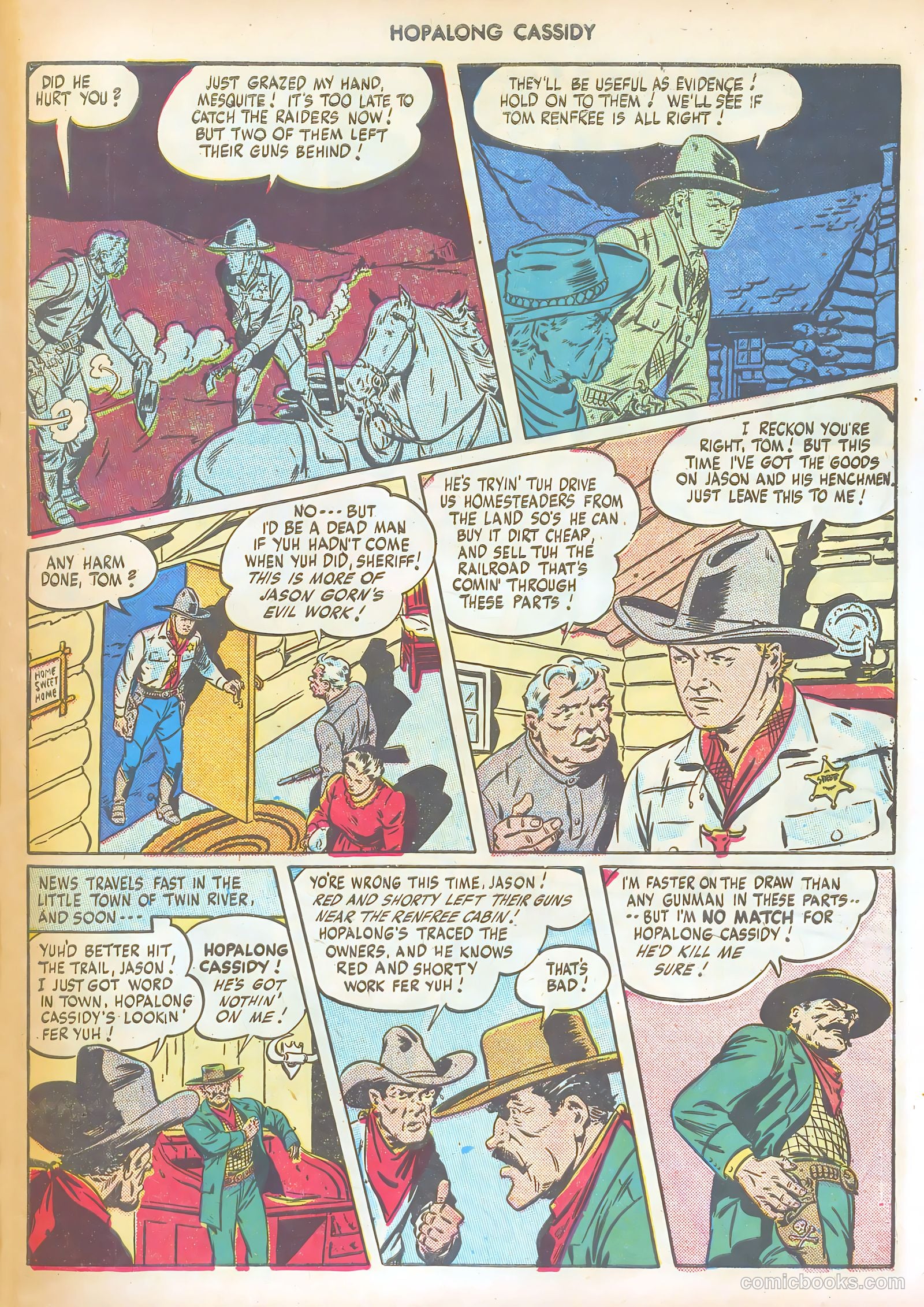 Hopalong Cassidy #7 — page 7 of 52