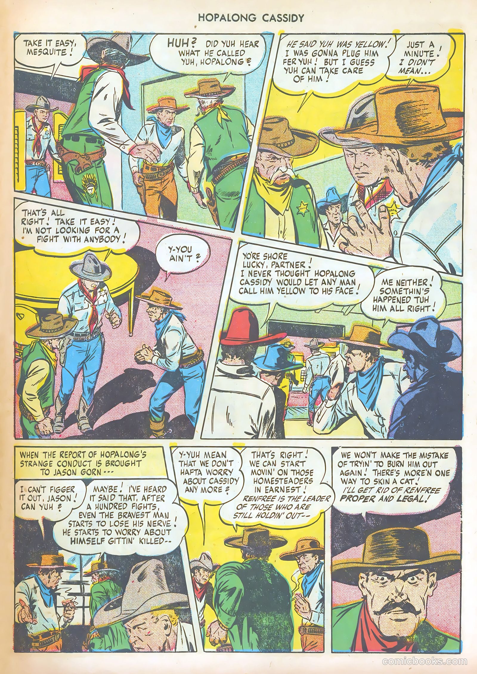 Hopalong Cassidy #7 — page 9 of 52