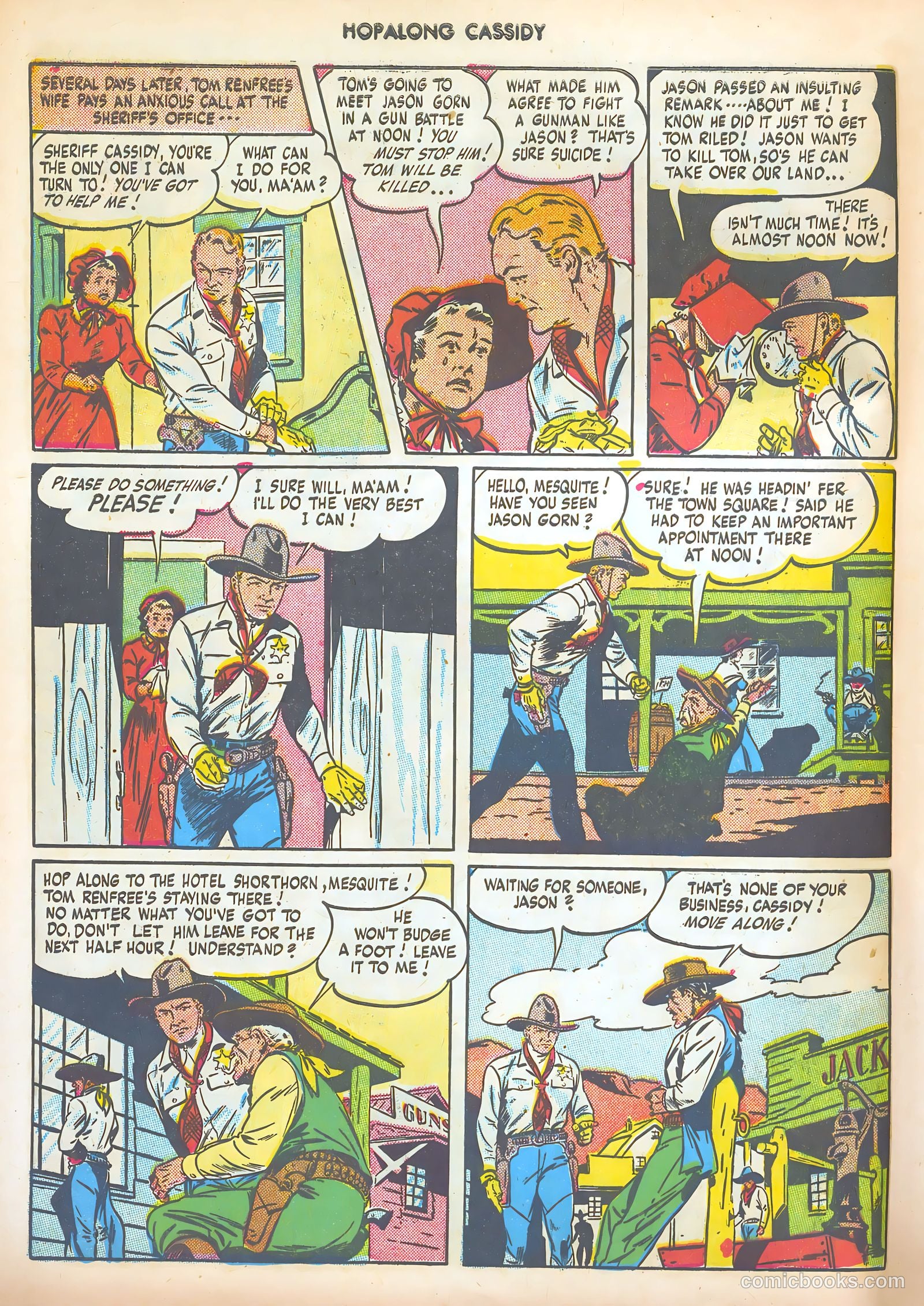 Hopalong Cassidy #7 — page 10 of 52