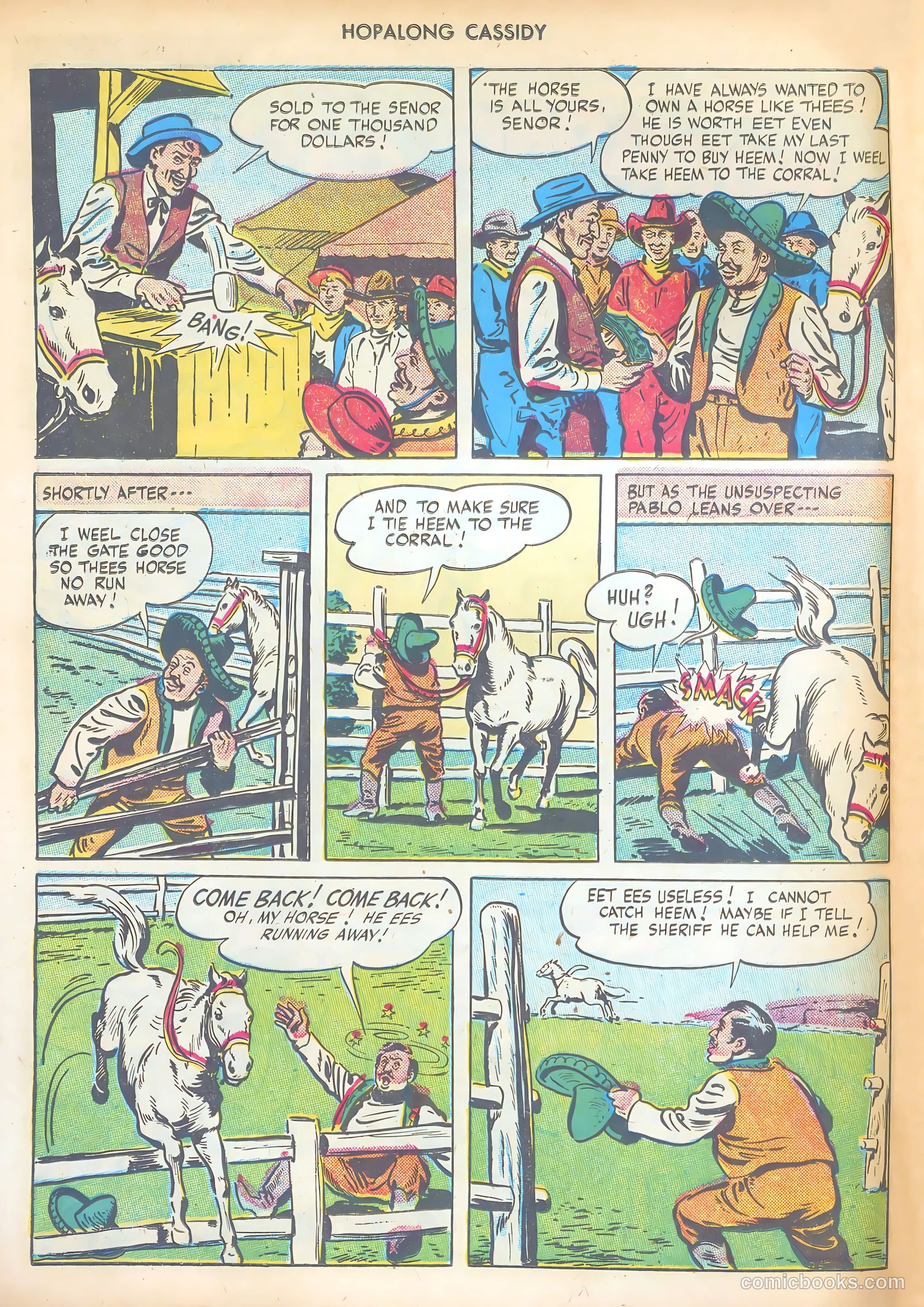 Hopalong Cassidy #7 — page 16 of 52