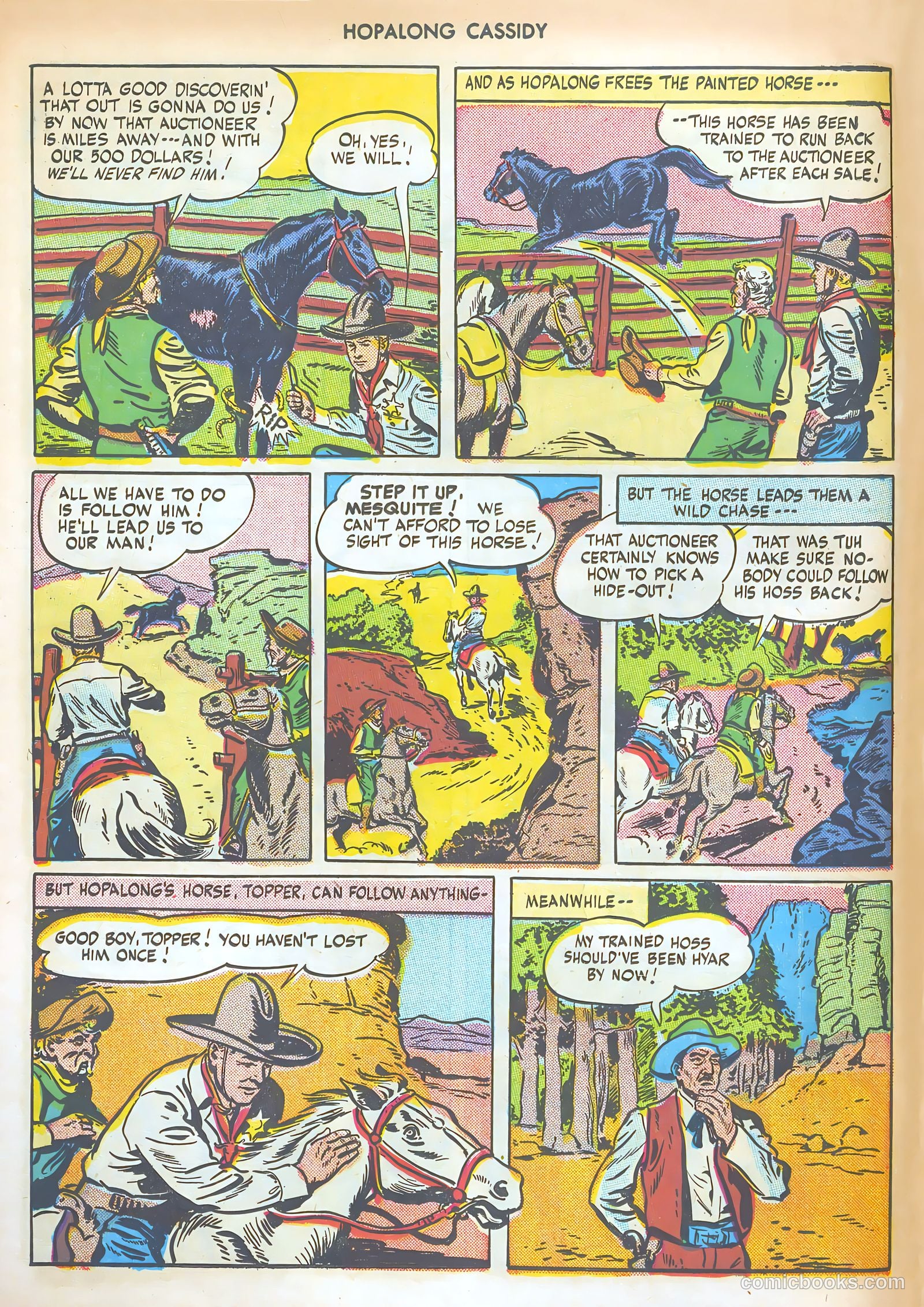 Hopalong Cassidy #7 — page 20 of 52