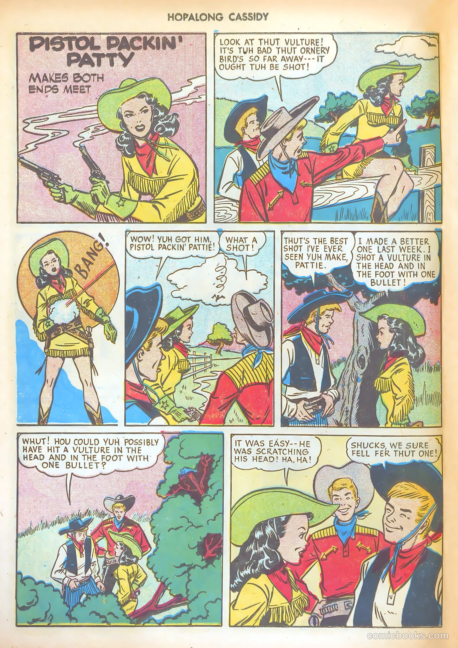 Hopalong Cassidy #7 — page 22 of 52