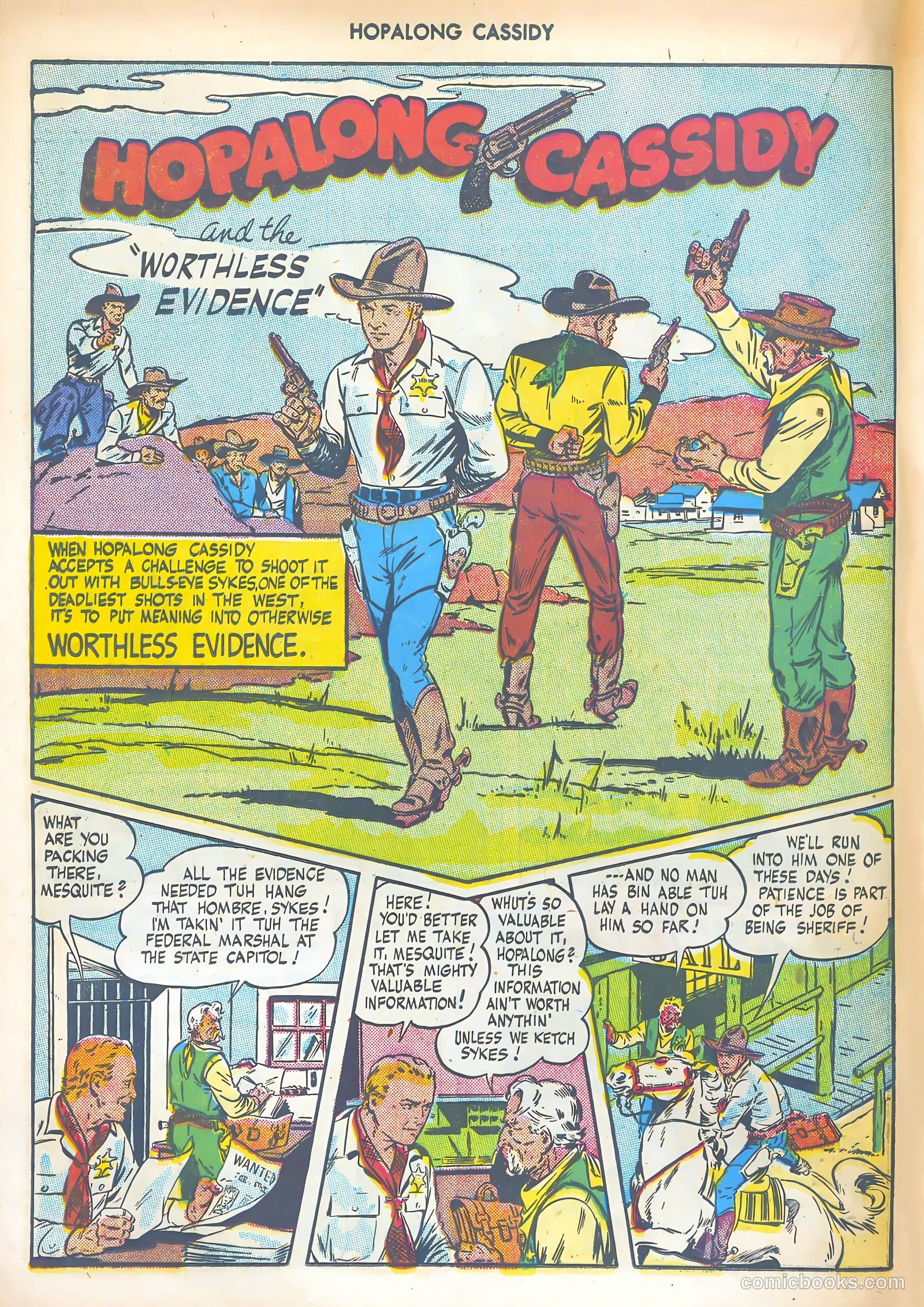Hopalong Cassidy #7 — page 24 of 52
