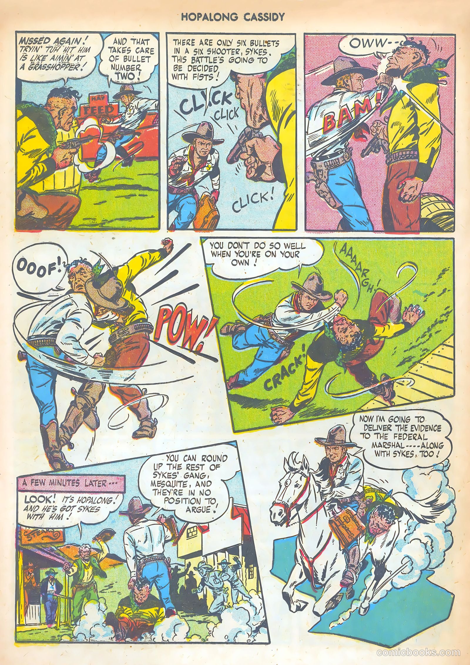 Hopalong Cassidy #7 — page 28 of 52