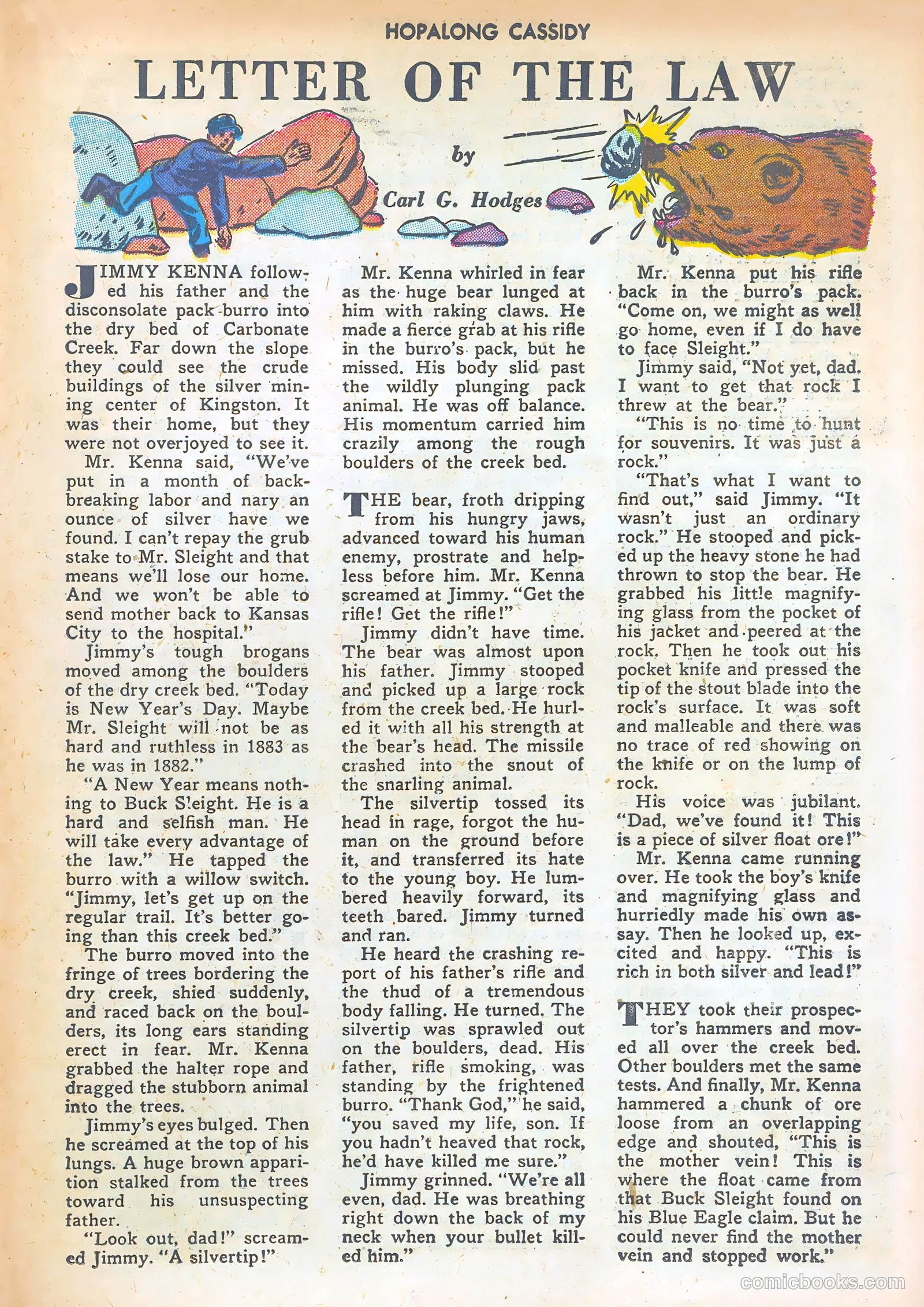 Hopalong Cassidy #7 — page 29 of 52