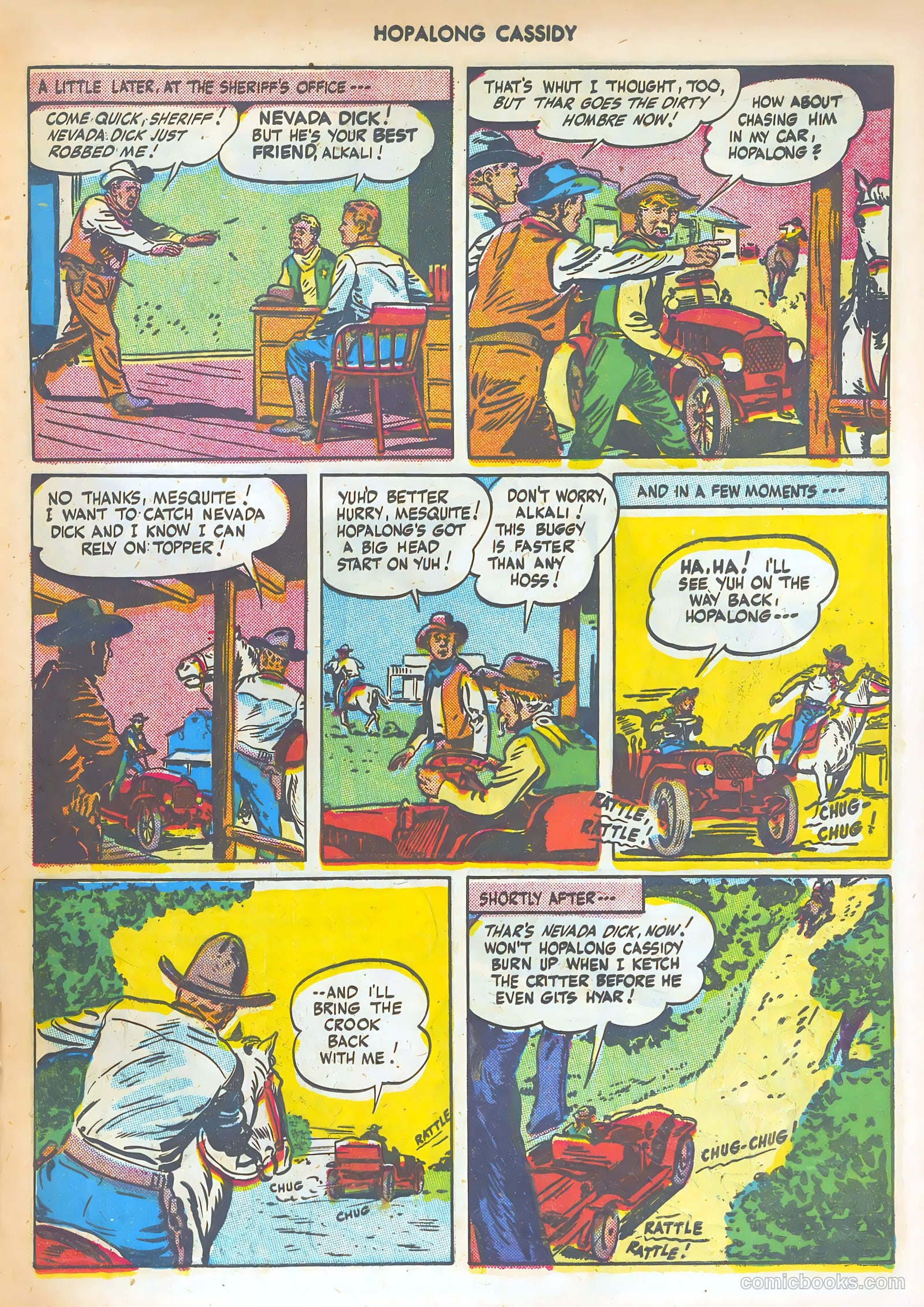 Hopalong Cassidy #7 — page 35 of 52