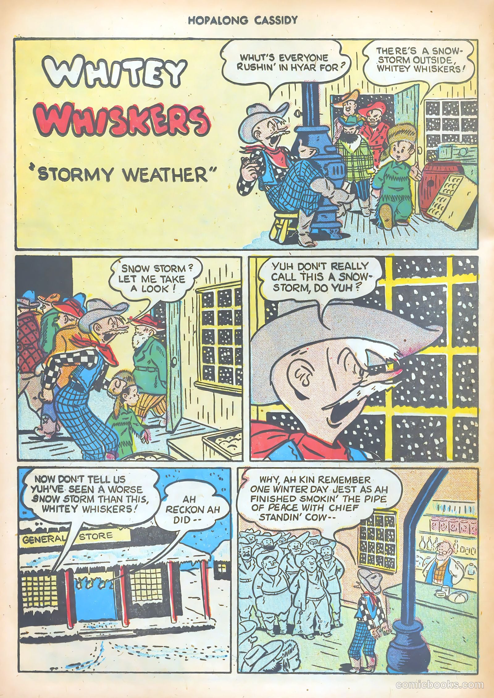 Hopalong Cassidy #7 — page 38 of 52