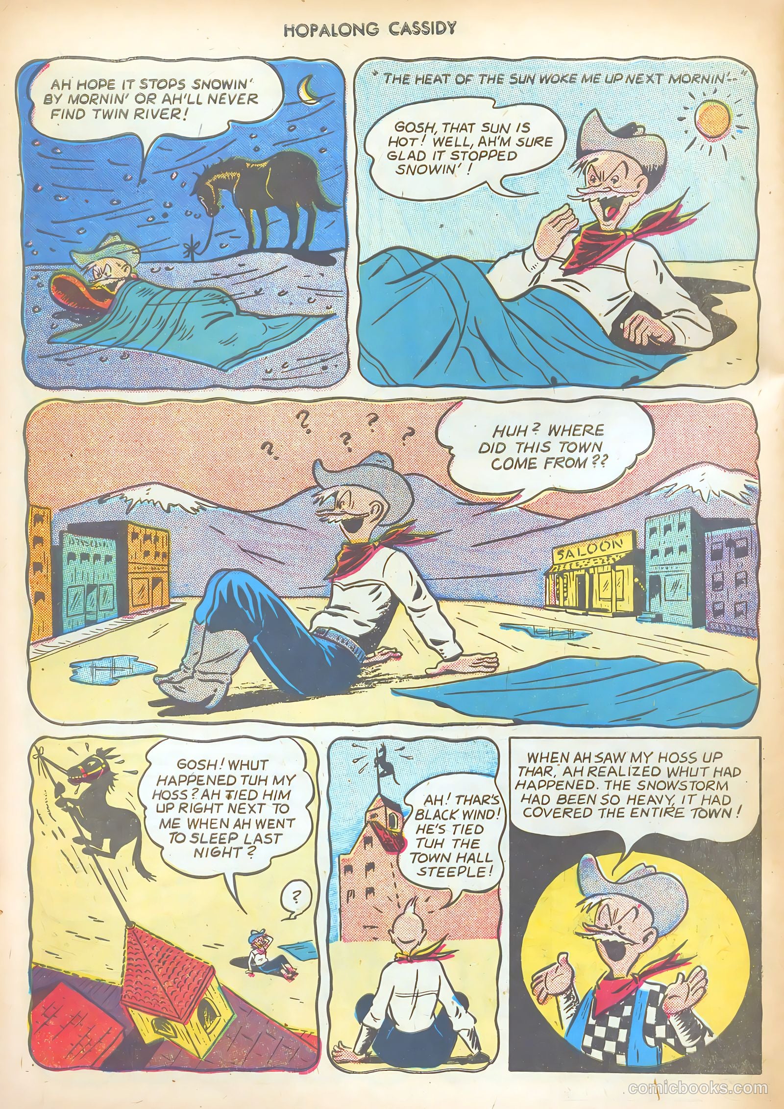 Hopalong Cassidy #7 — page 40 of 52