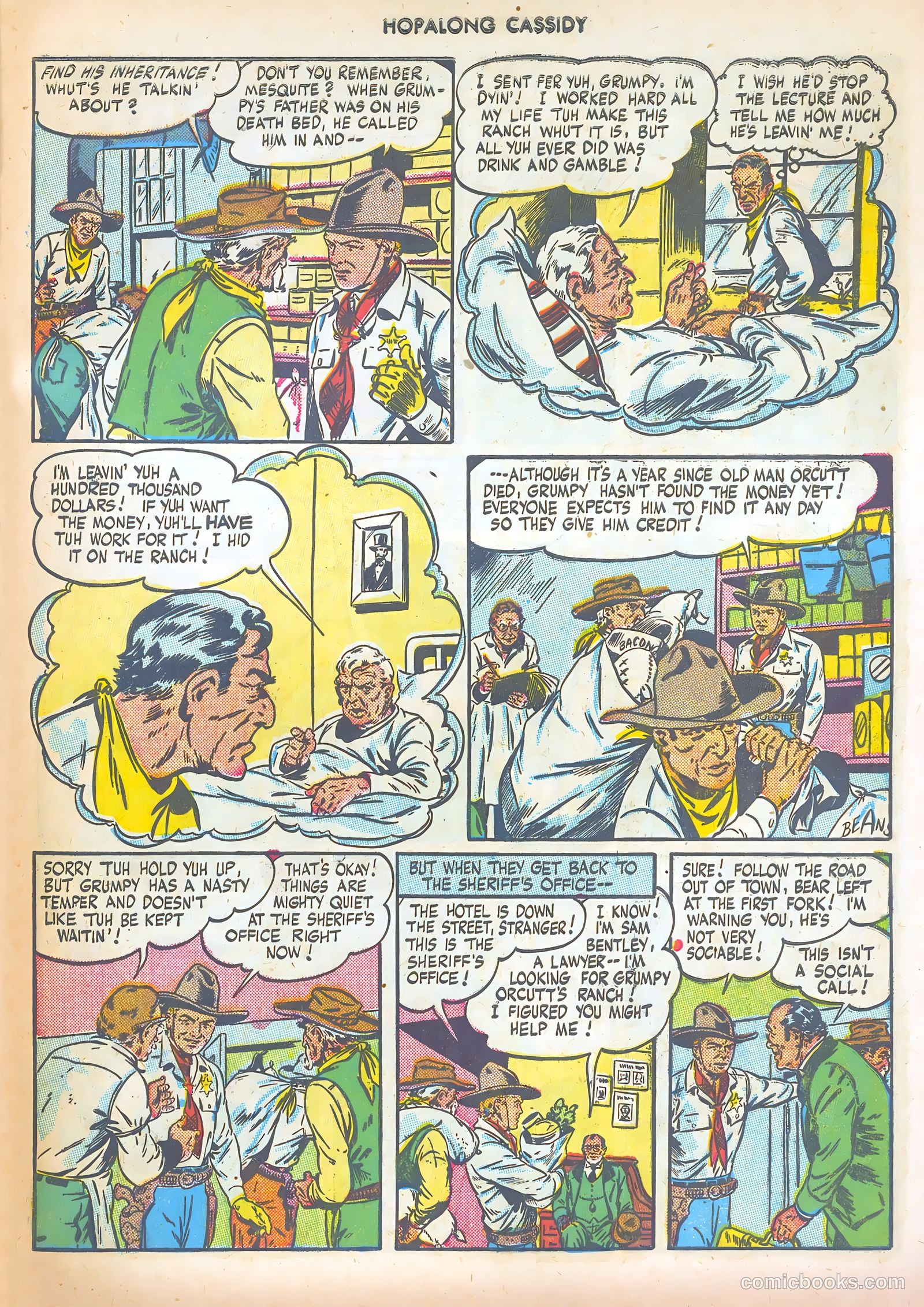 Hopalong Cassidy #7 — page 43 of 52