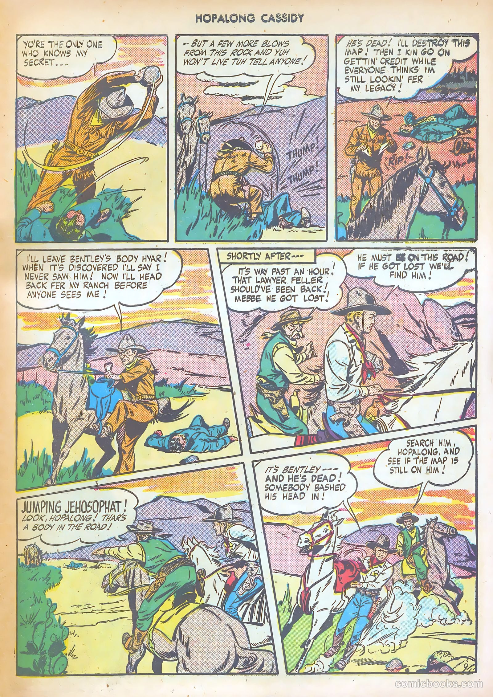 Hopalong Cassidy #7 — page 45 of 52