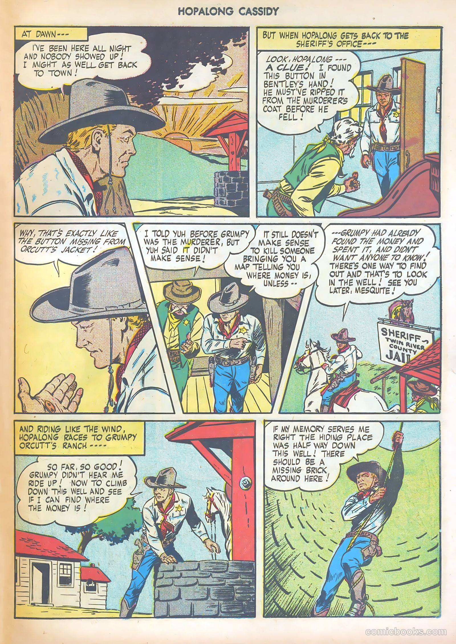 Hopalong Cassidy #7 — page 47 of 52