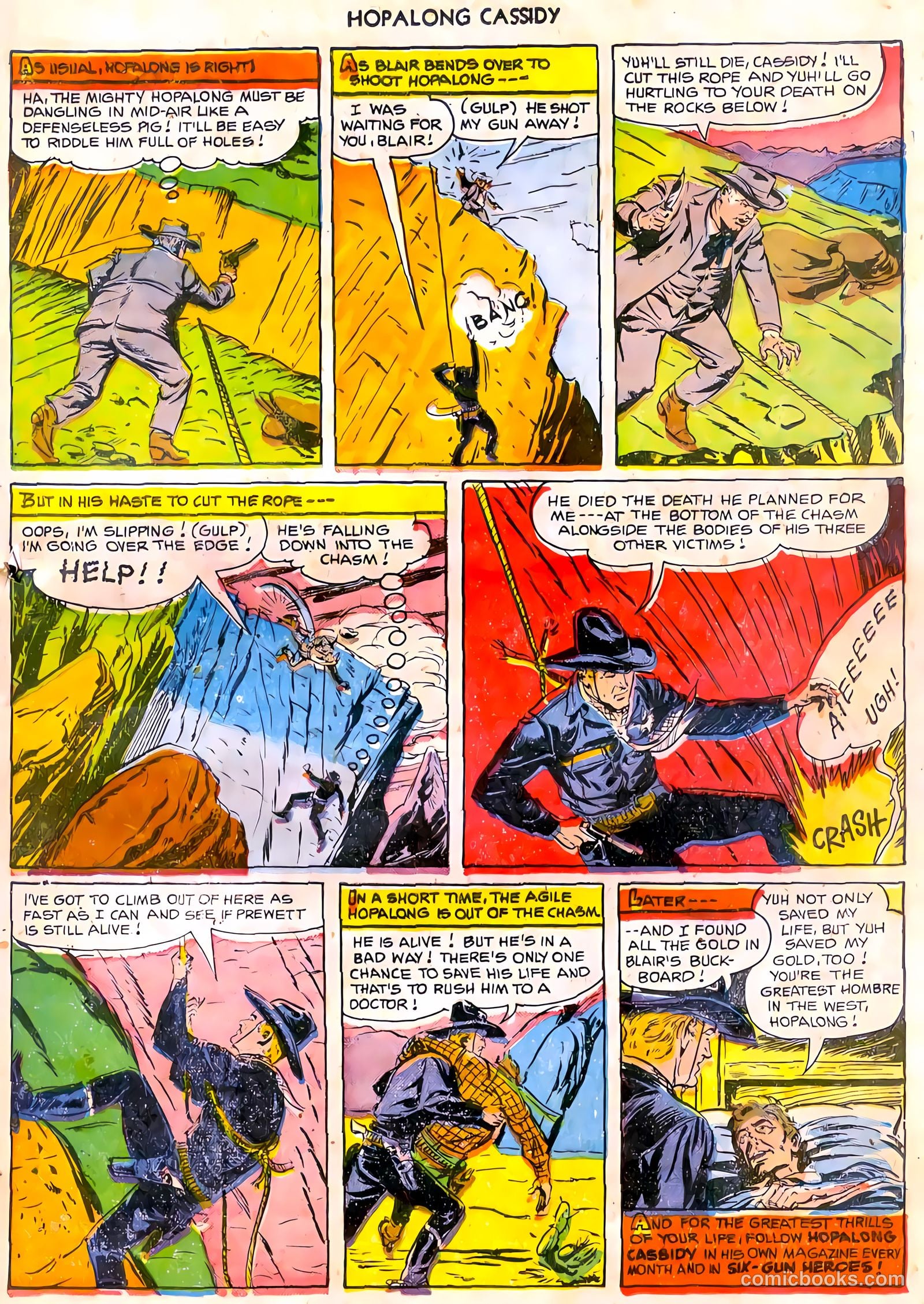 Hopalong Cassidy #70 — page 21 of 36
