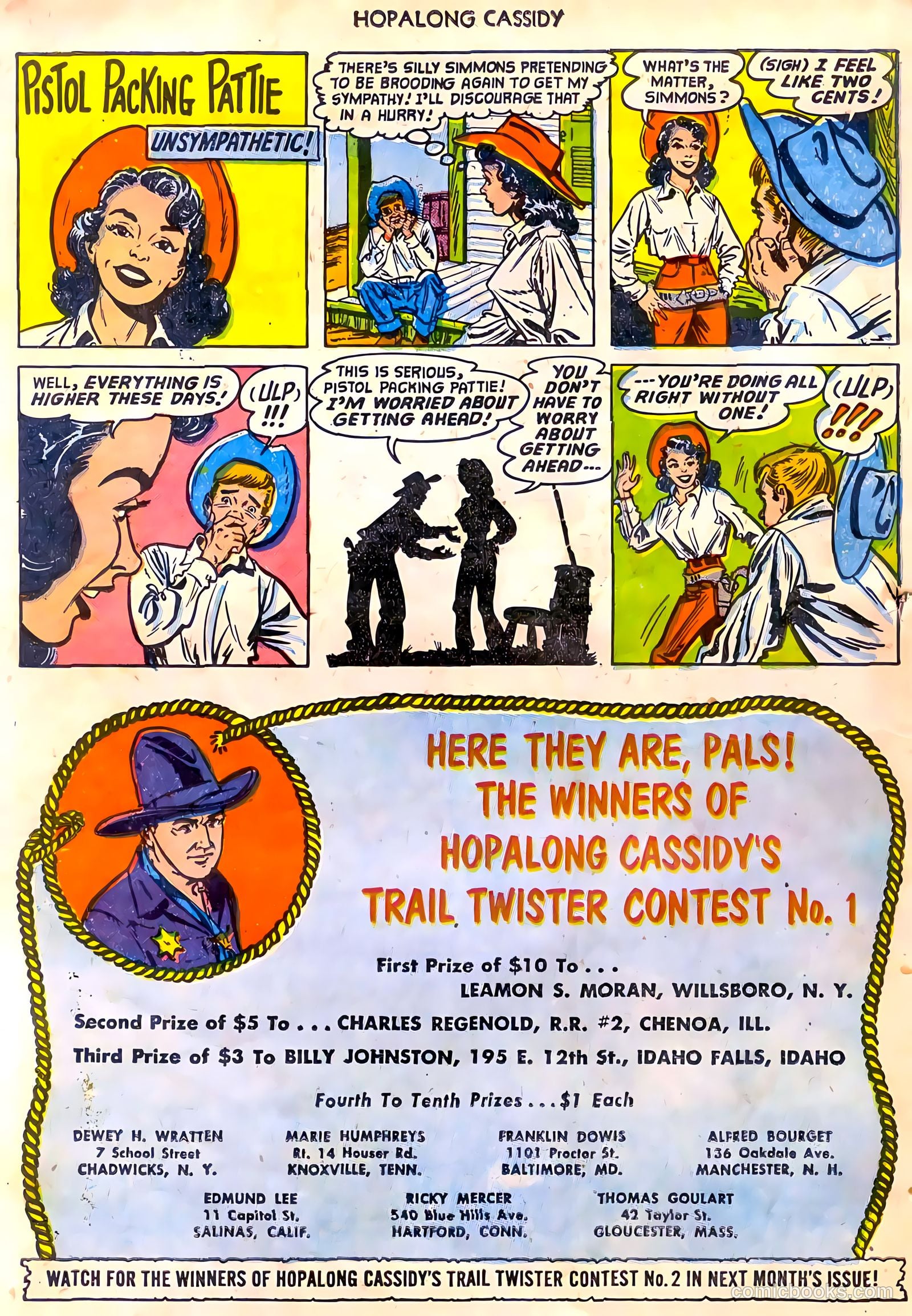 Hopalong Cassidy #70 — page 22 of 36