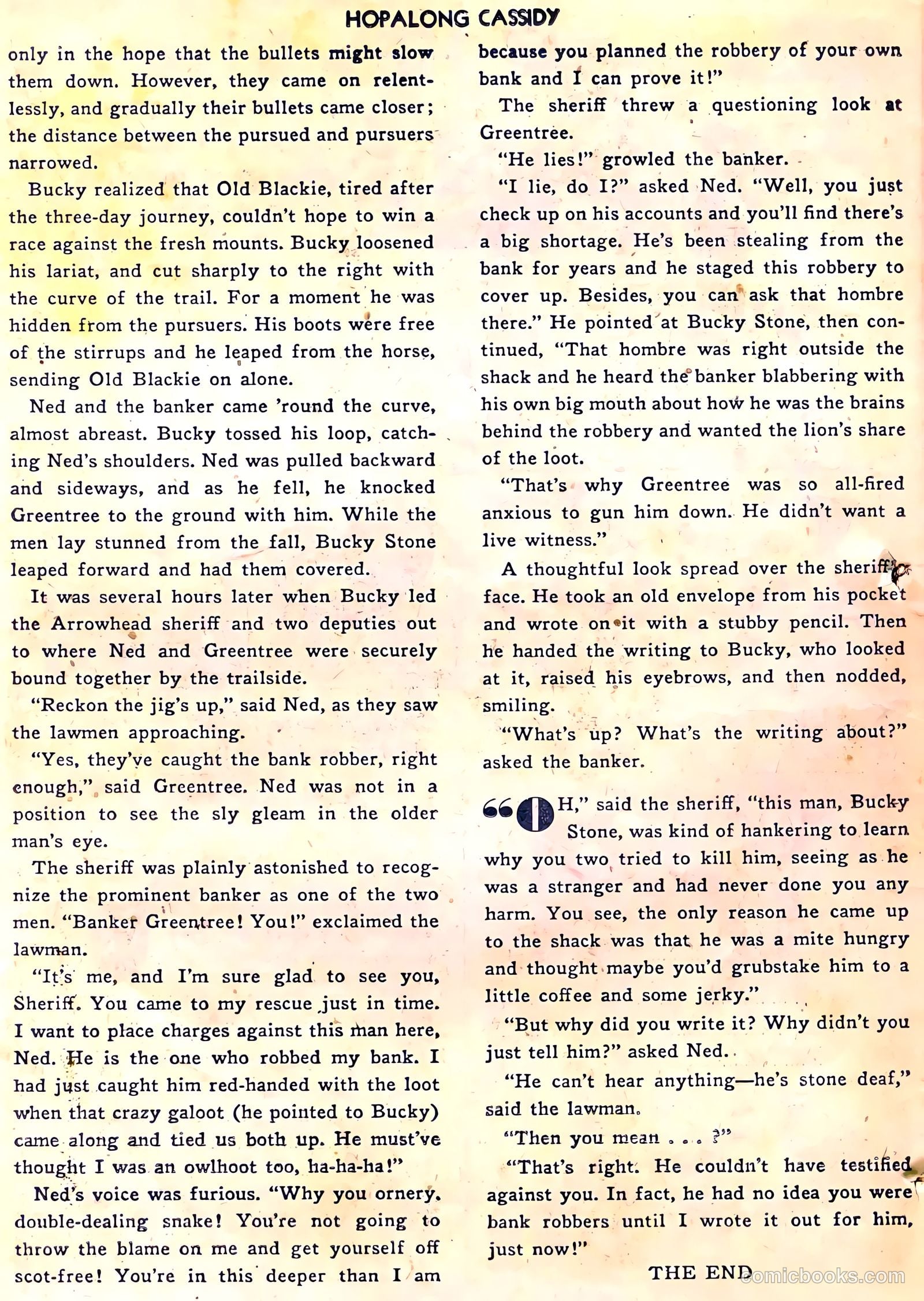 Hopalong Cassidy #70 — page 26 of 36