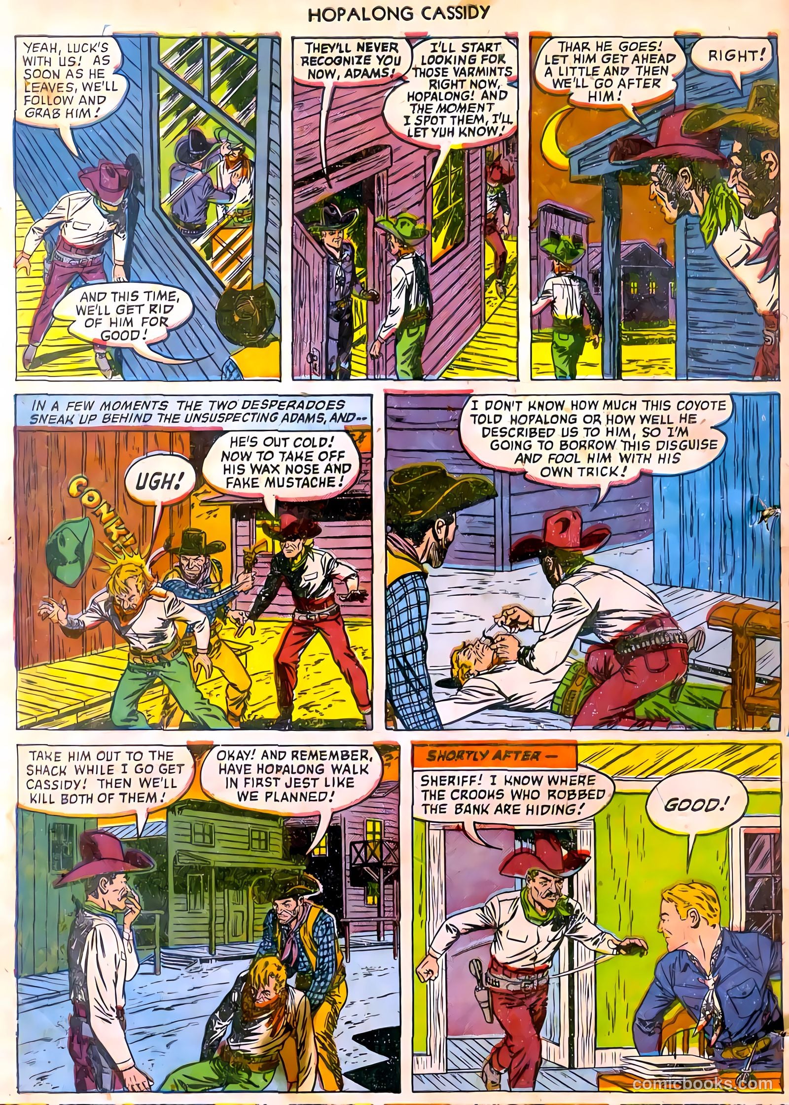 Hopalong Cassidy #70 — page 32 of 36