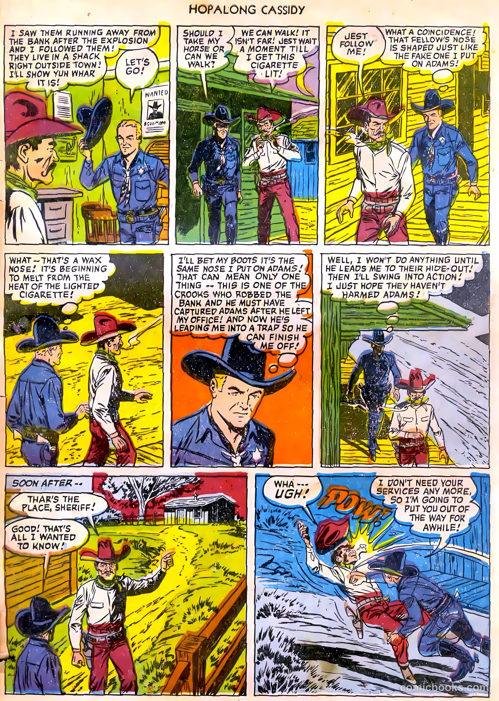 Hopalong Cassidy #70 — page 33 of 36
