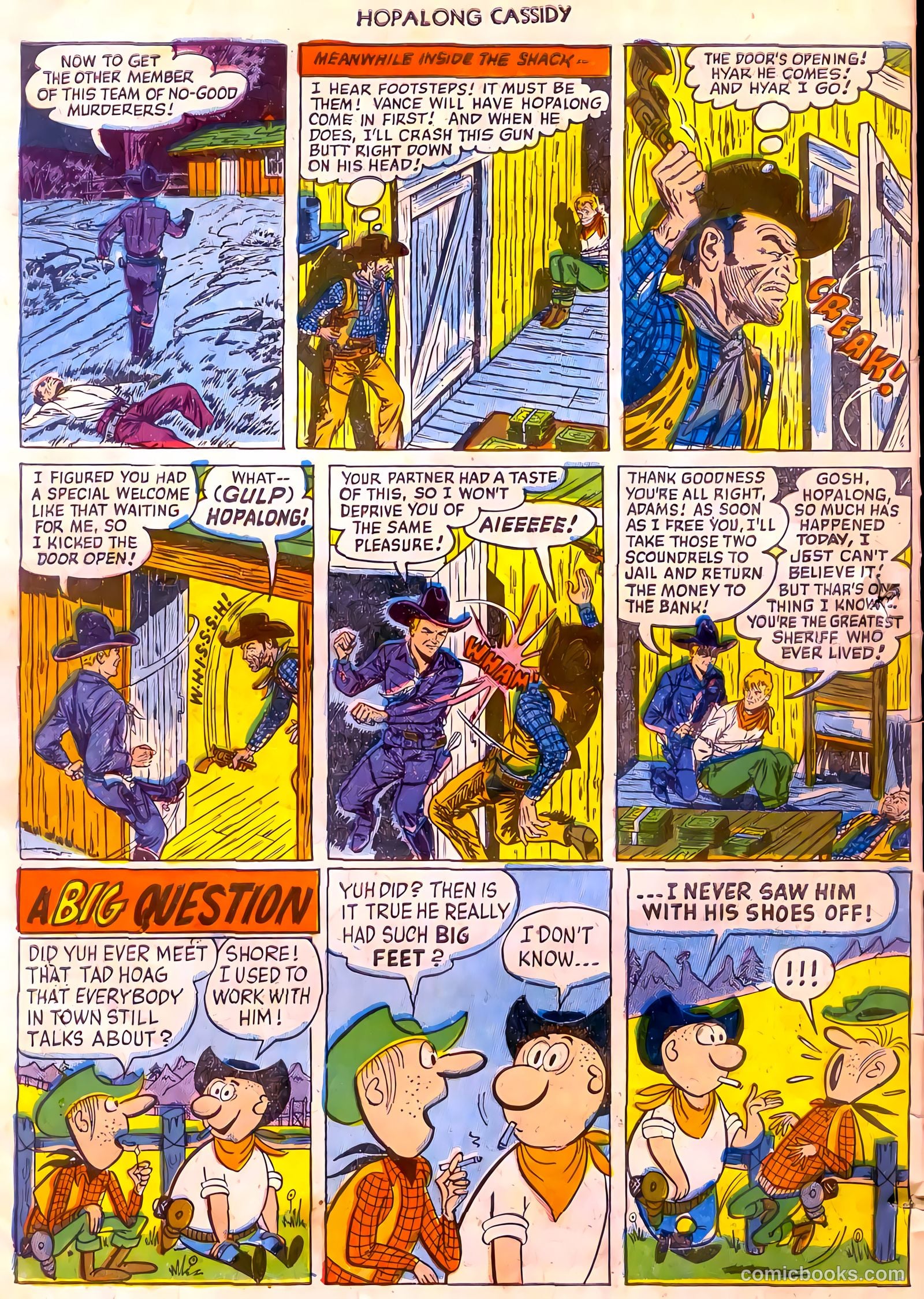 Hopalong Cassidy #70 — page 34 of 36