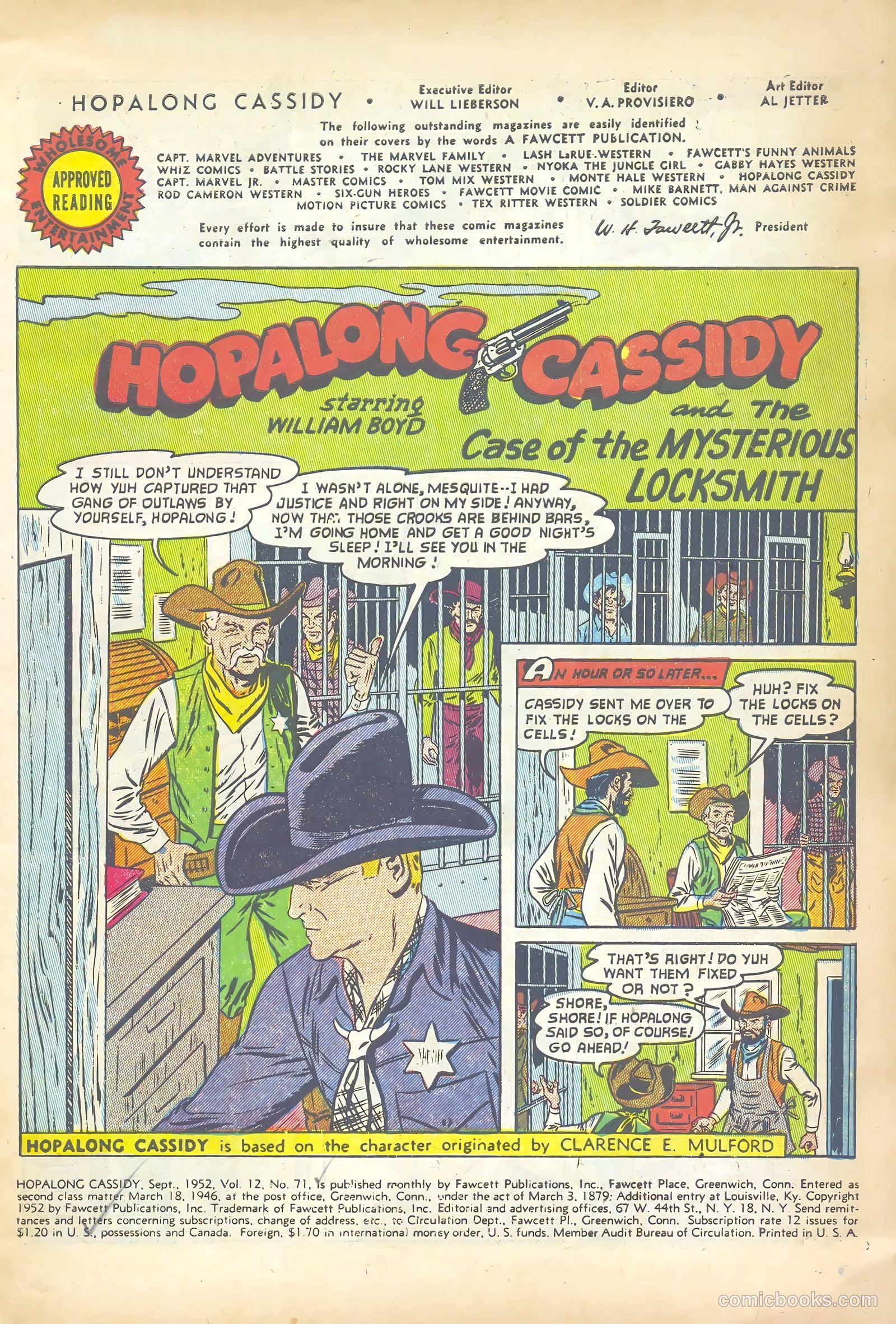 Hopalong Cassidy #71 — page 3 of 36