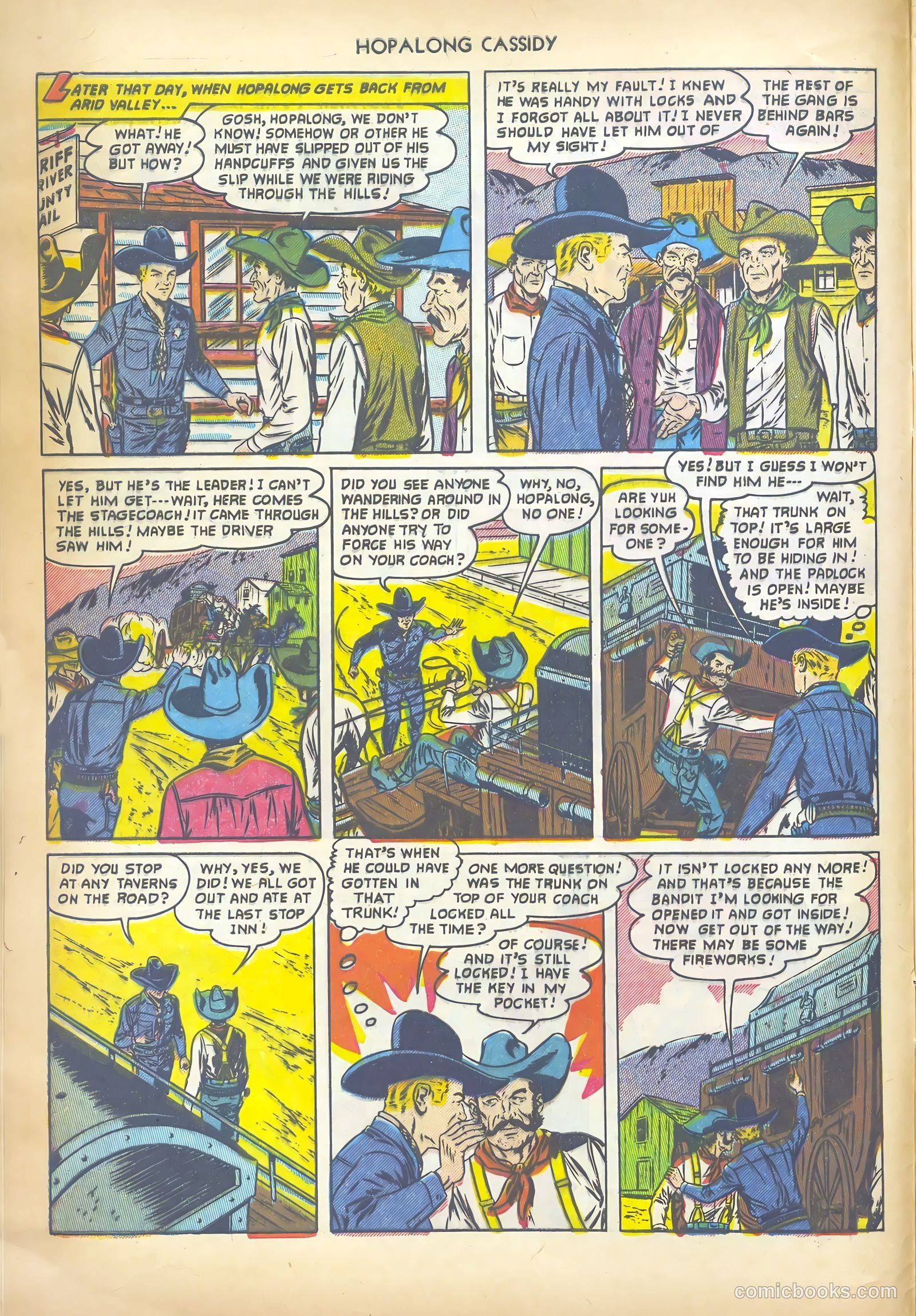 Hopalong Cassidy #71 — page 8 of 36