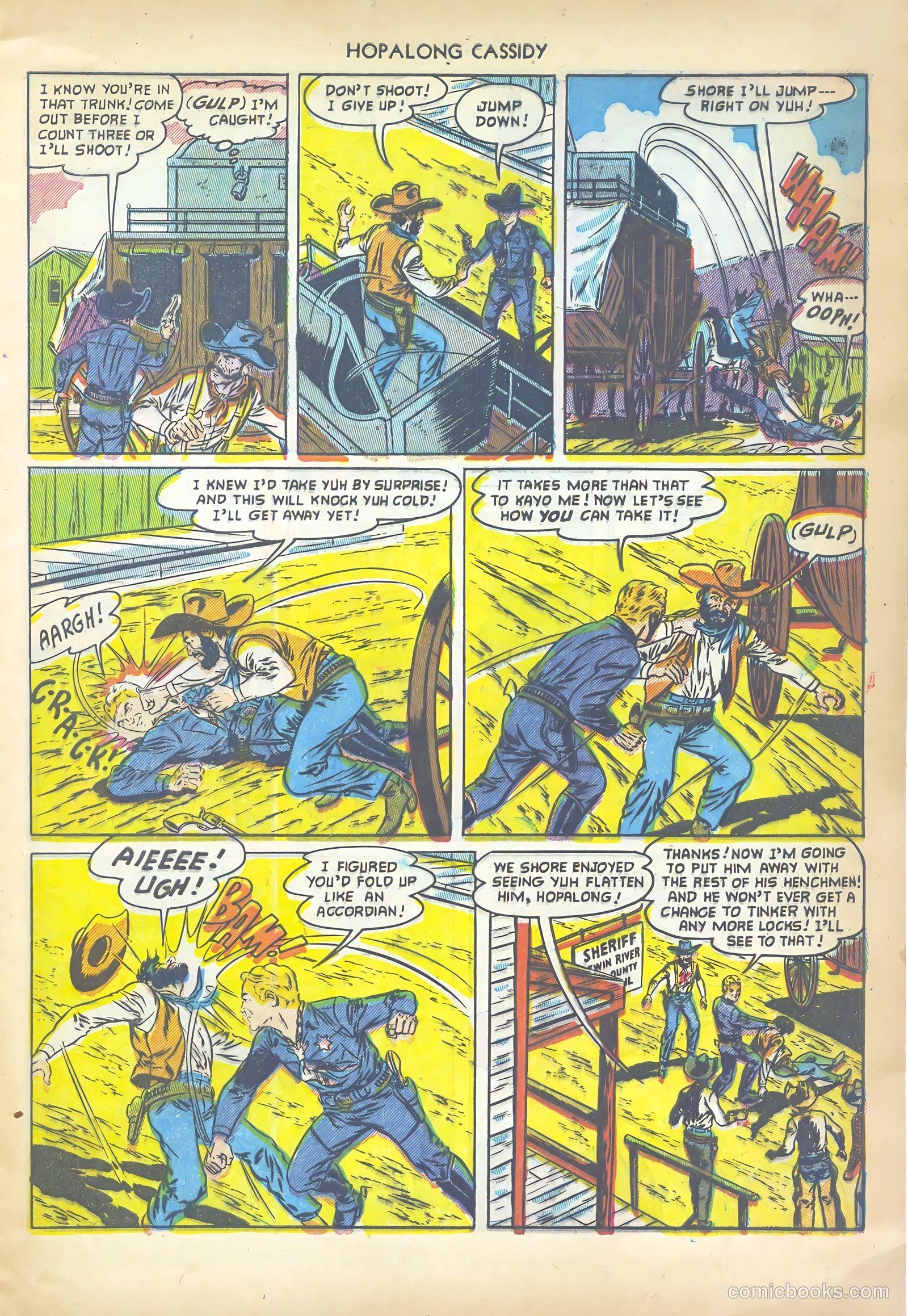 Hopalong Cassidy #71 — page 9 of 36
