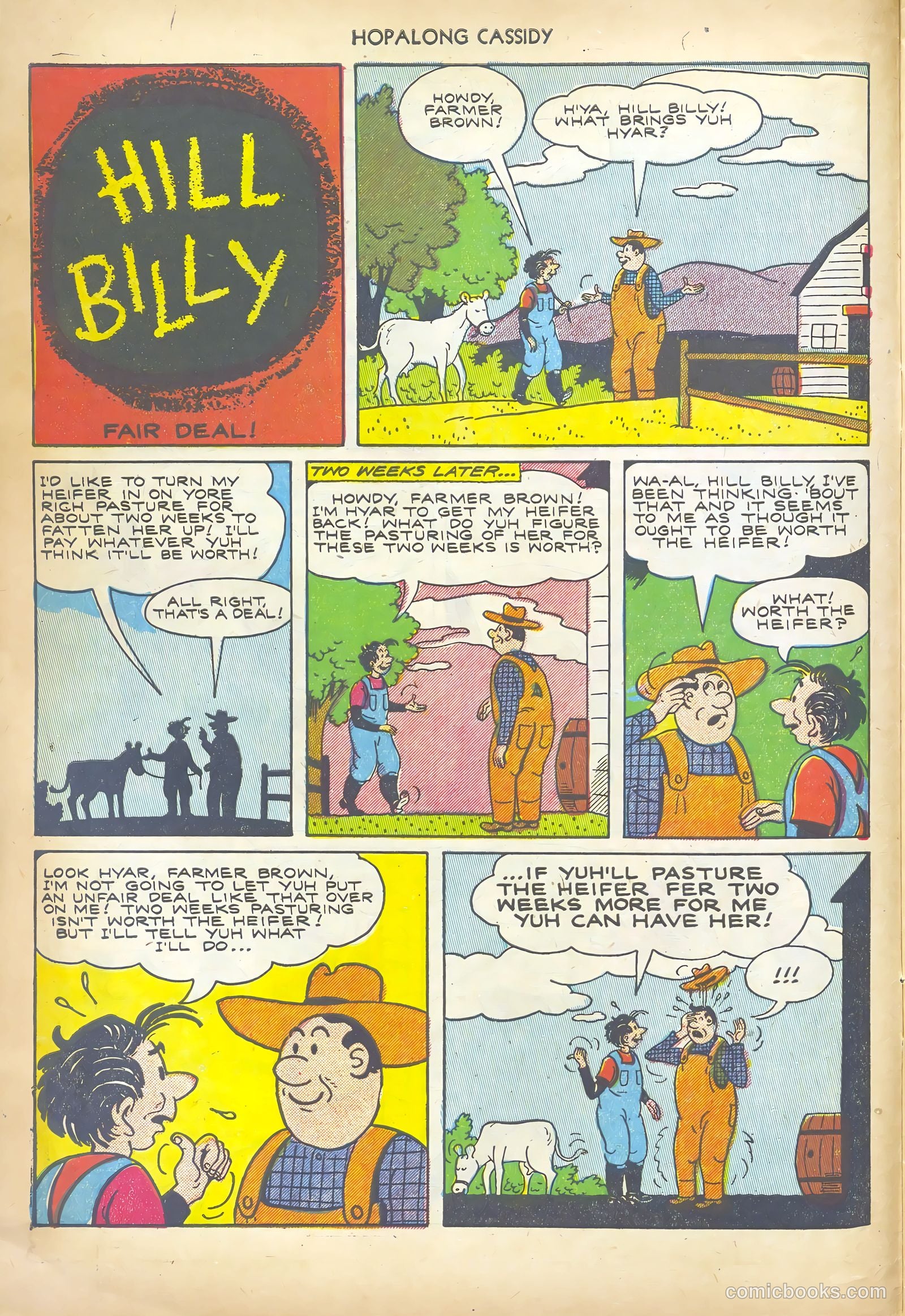 Hopalong Cassidy #71 — page 10 of 36