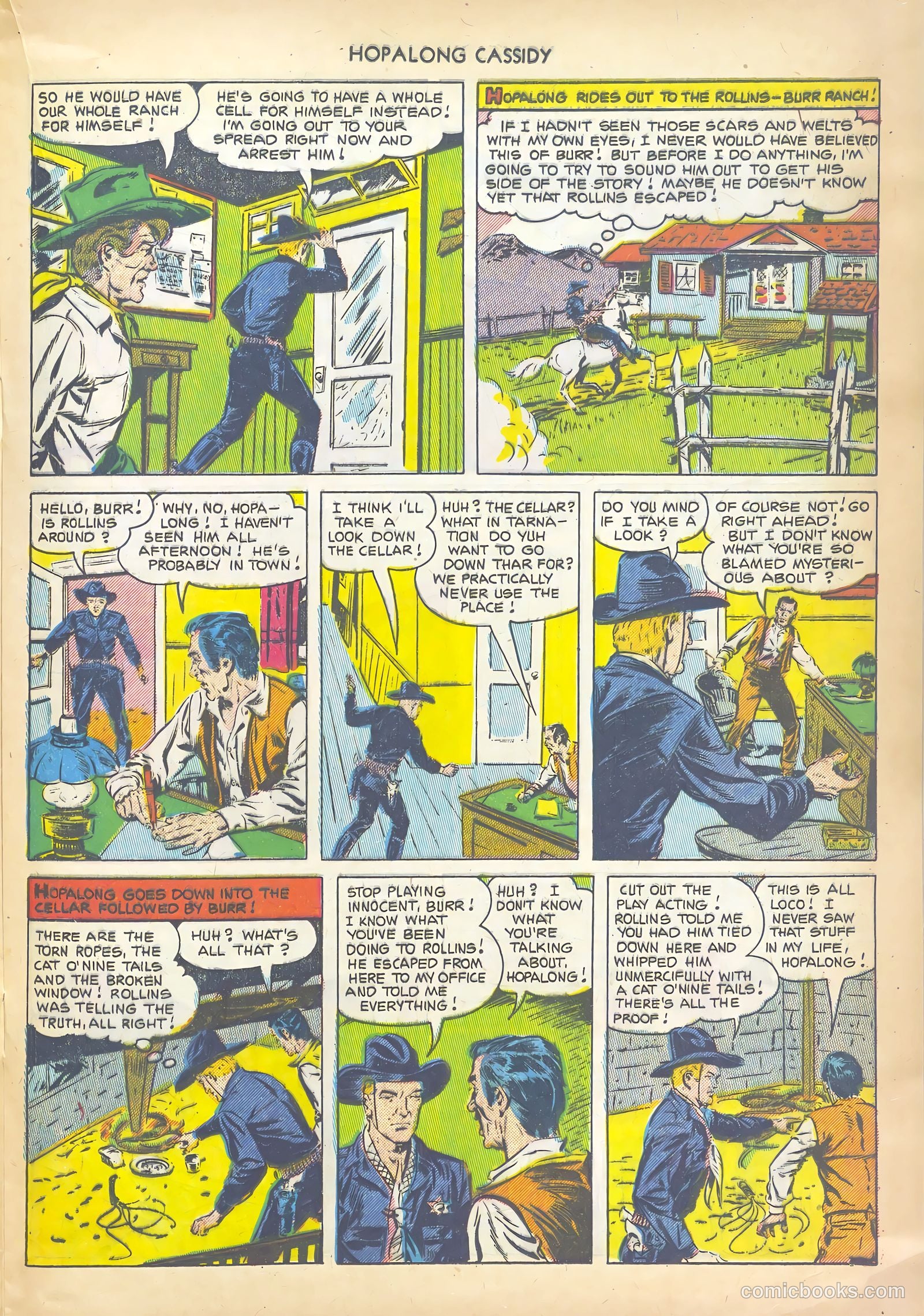 Hopalong Cassidy #71 — page 17 of 36