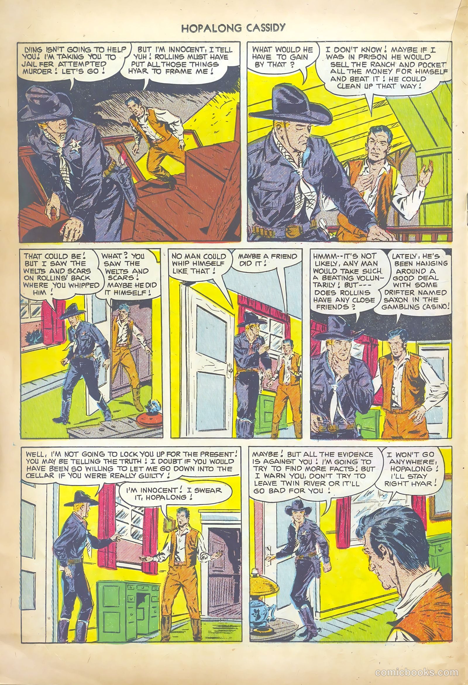 Hopalong Cassidy #71 — page 18 of 36