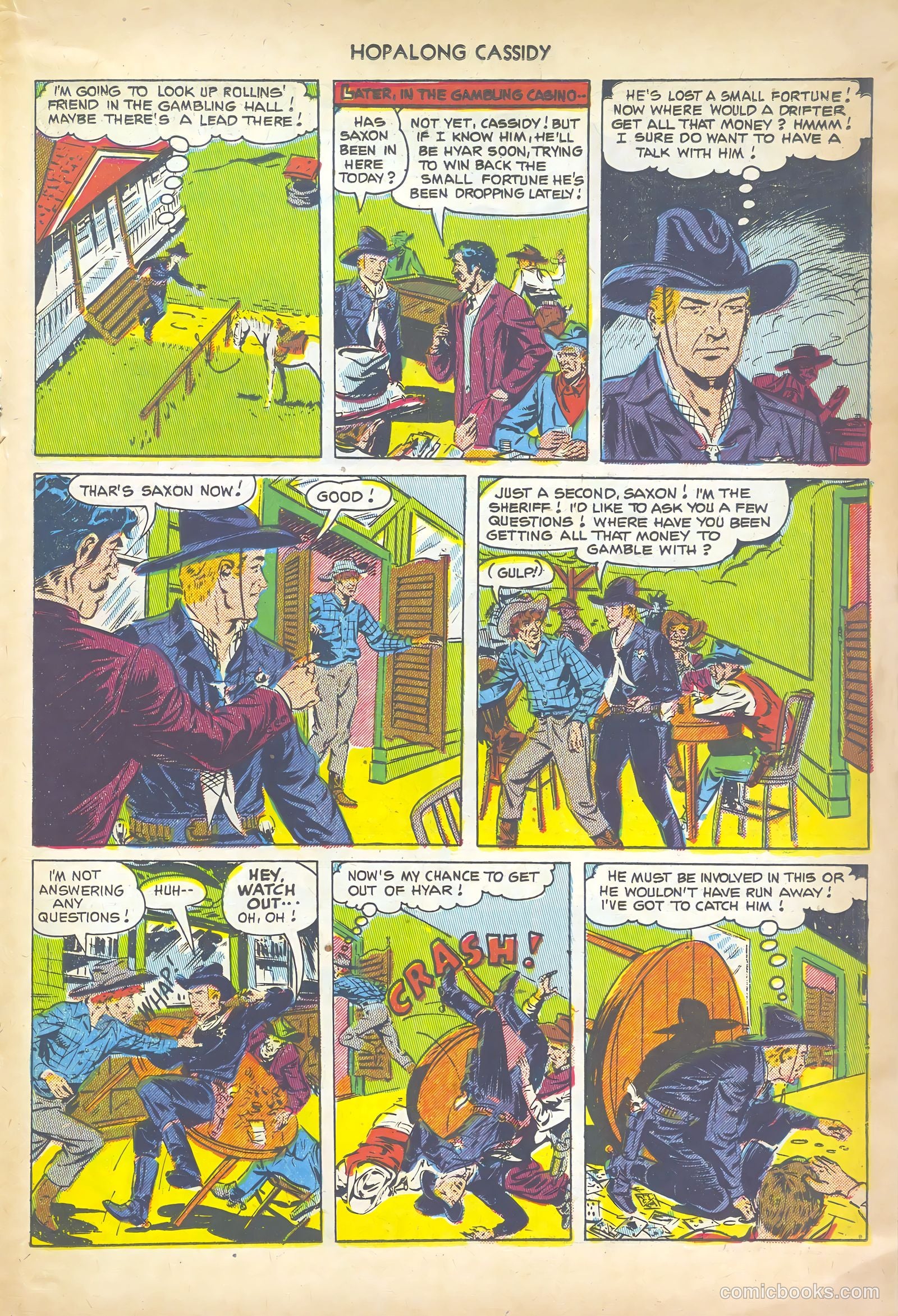 Hopalong Cassidy #71 — page 19 of 36