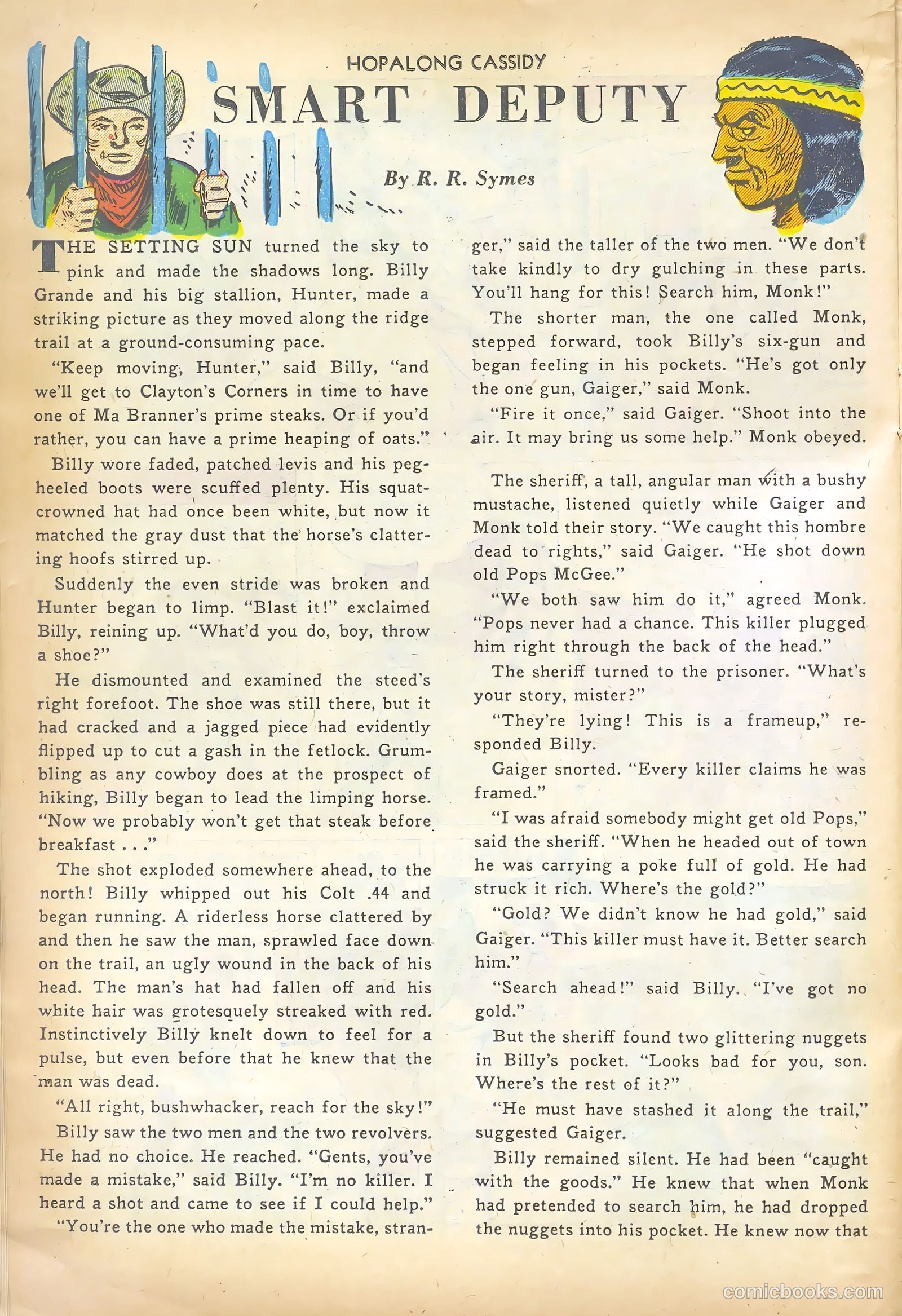 Hopalong Cassidy #71 — page 22 of 36