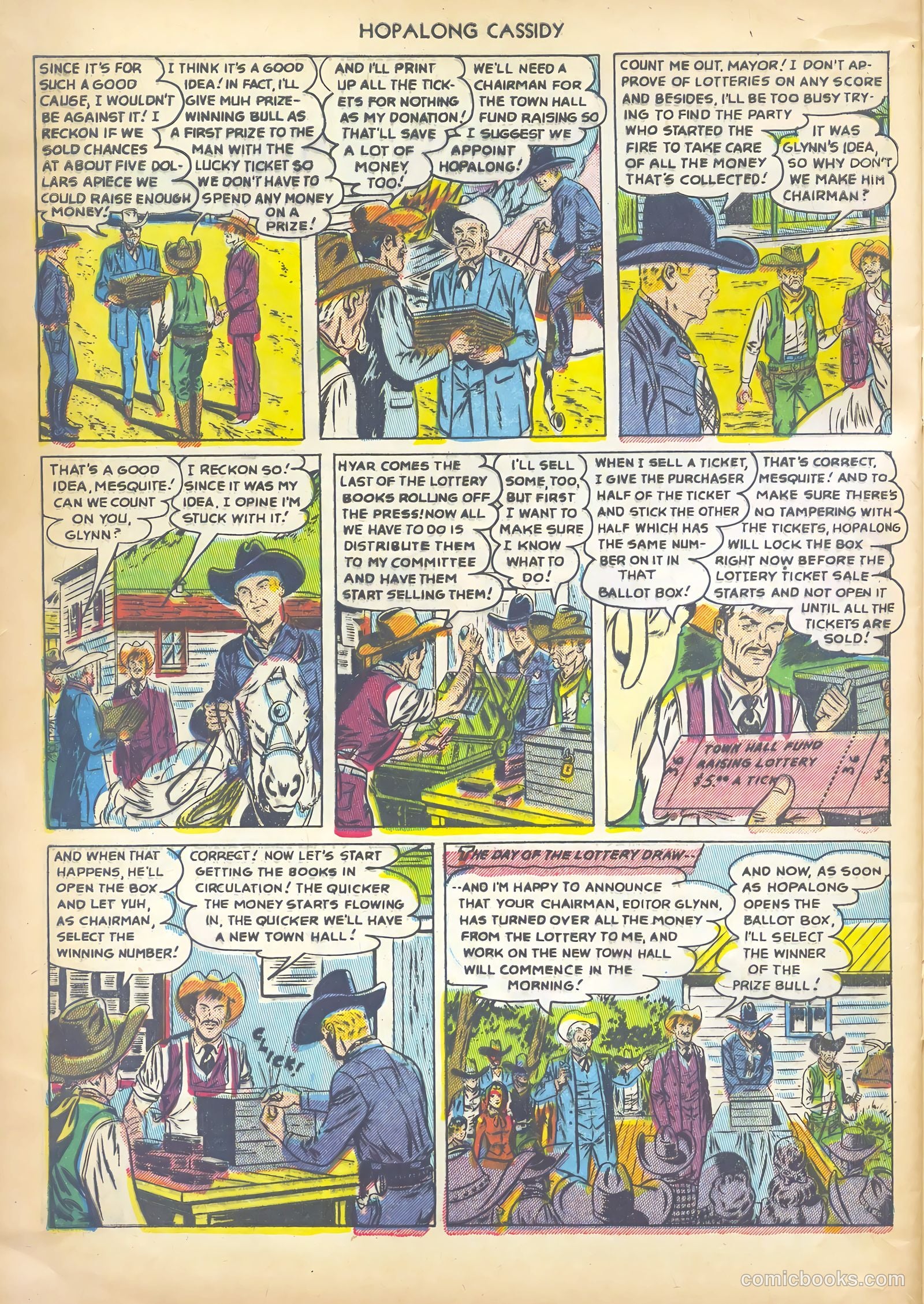 Hopalong Cassidy #71 — page 28 of 36