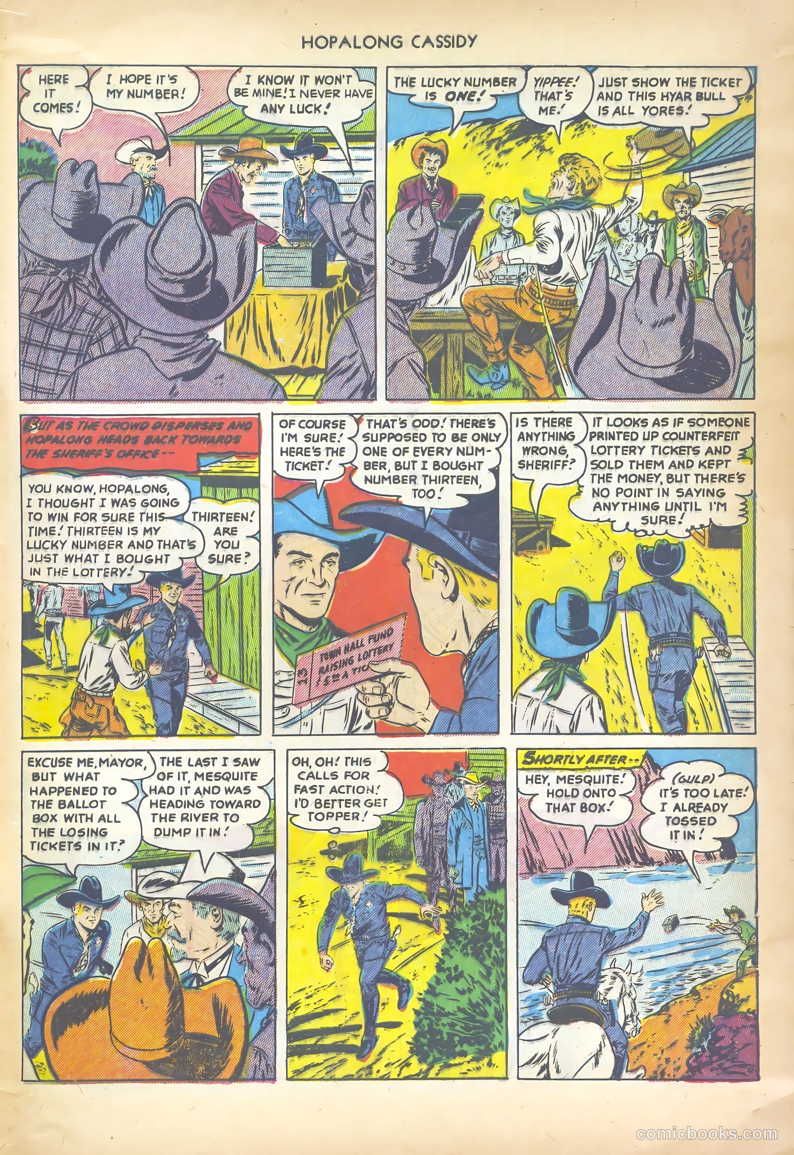 Hopalong Cassidy #71 — page 29 of 36