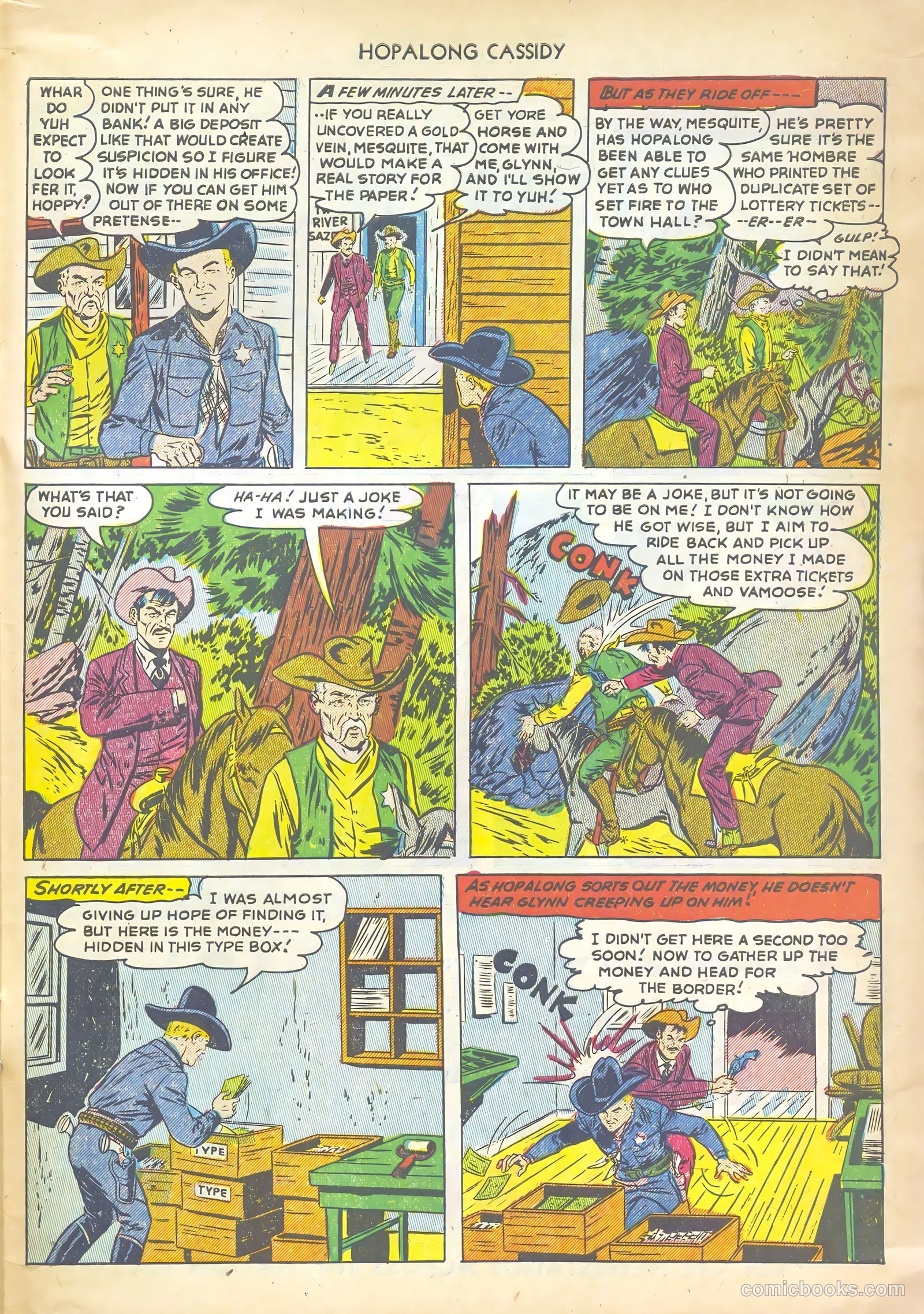 Hopalong Cassidy #71 — page 31 of 36
