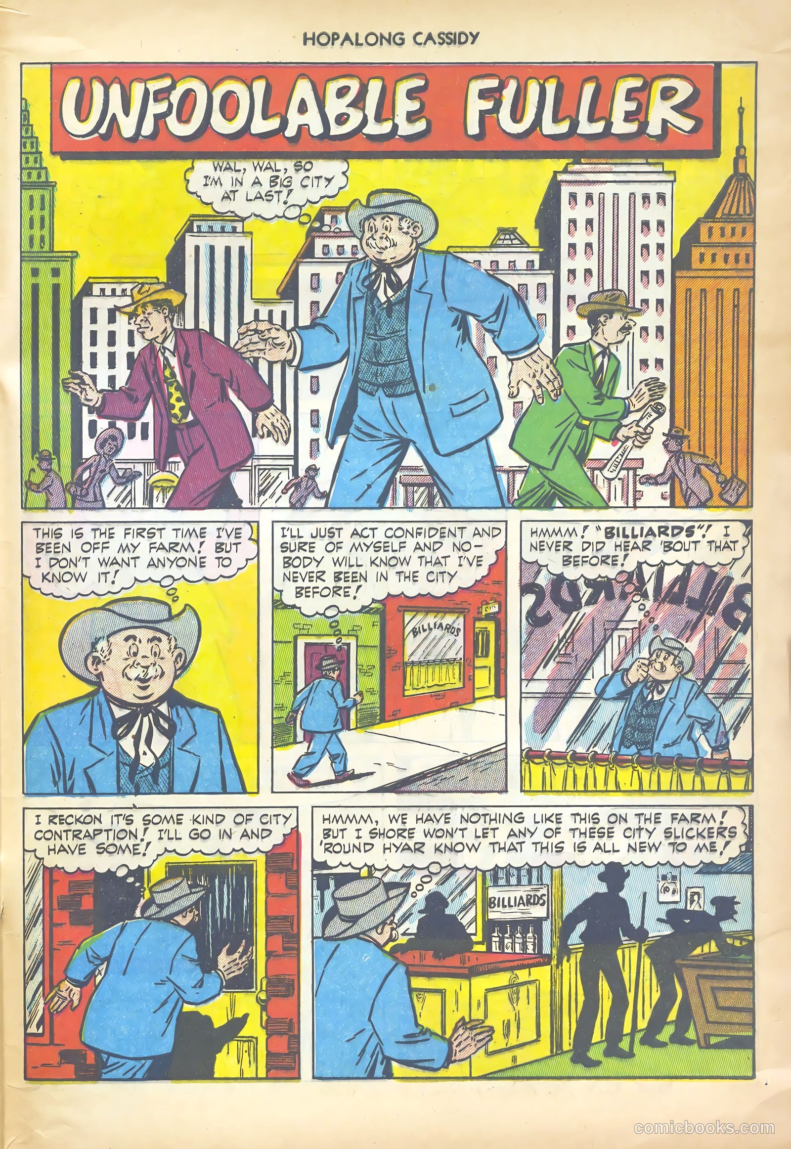 Hopalong Cassidy #71 — page 33 of 36