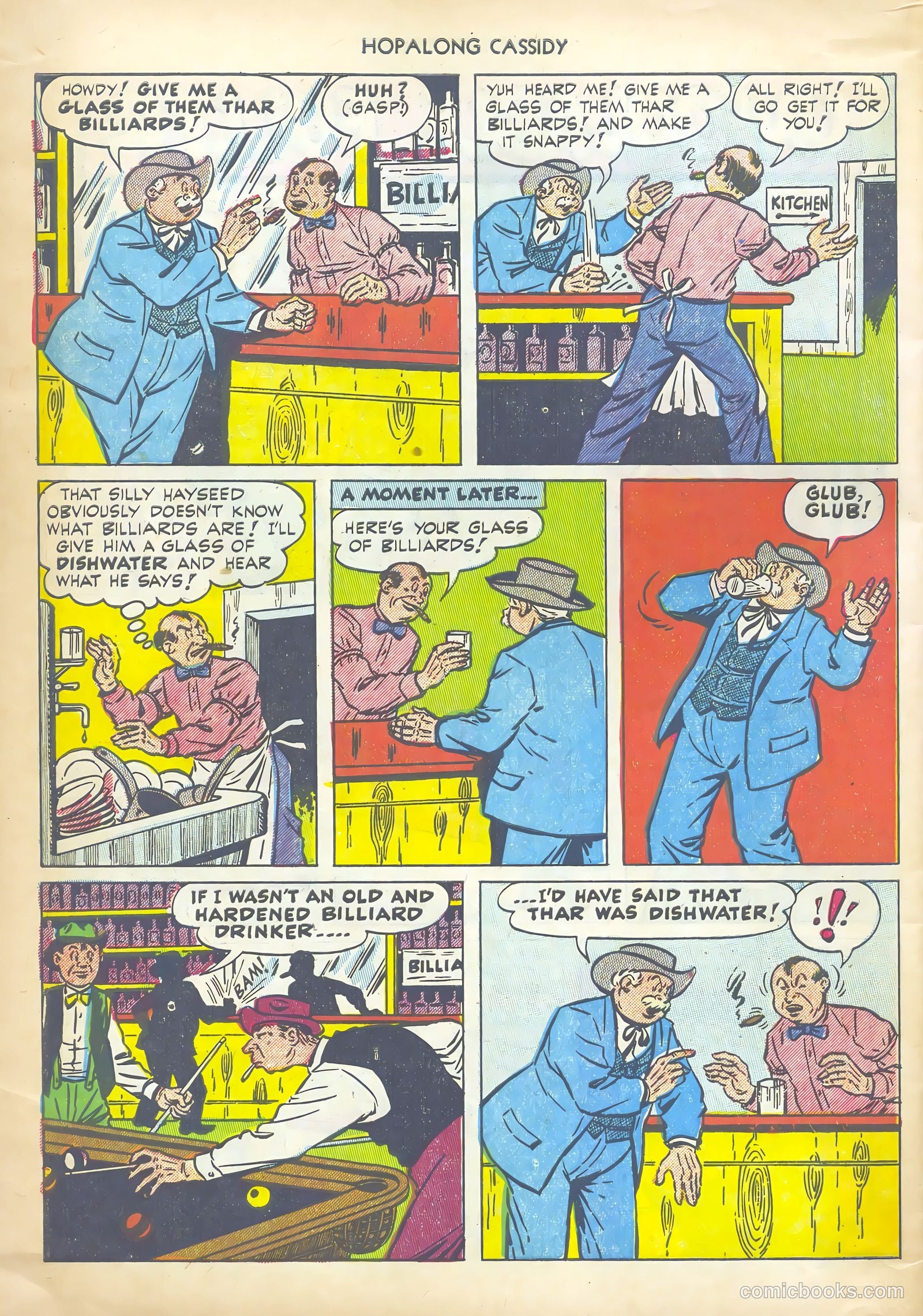 Hopalong Cassidy #71 — page 34 of 36
